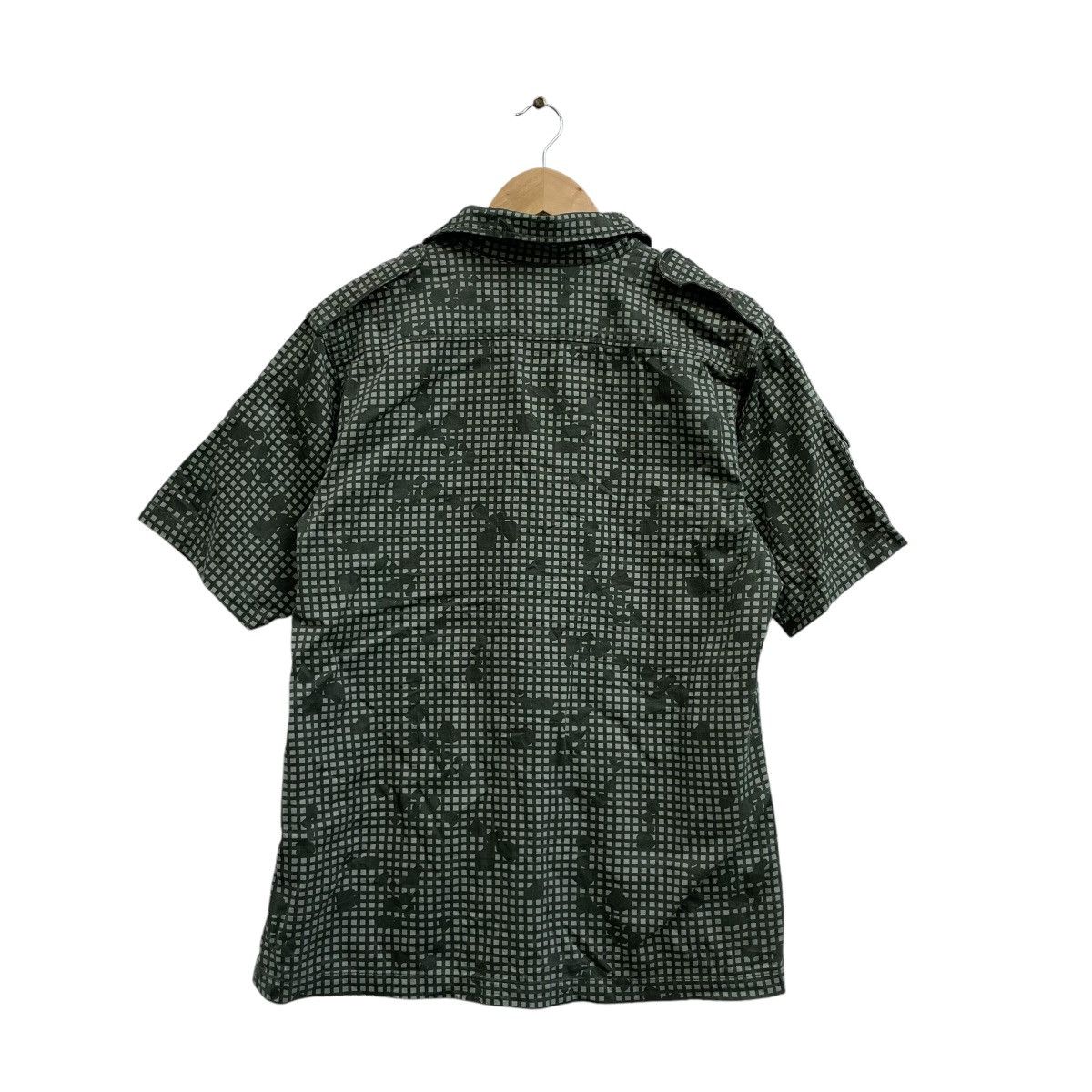 Vintage Japanese Brand Dog House Military Shirt Button Up
