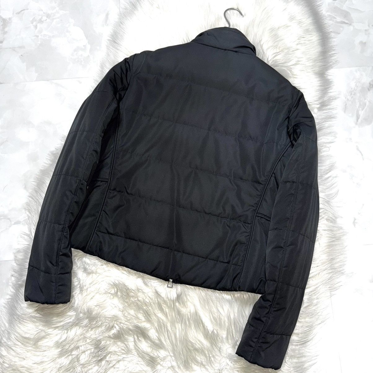 Hermes Hermes W-ZIP padded nylon jacket XL black HERMES puffer Size US XL / EU 56 / 4 - 9 Thumbnail