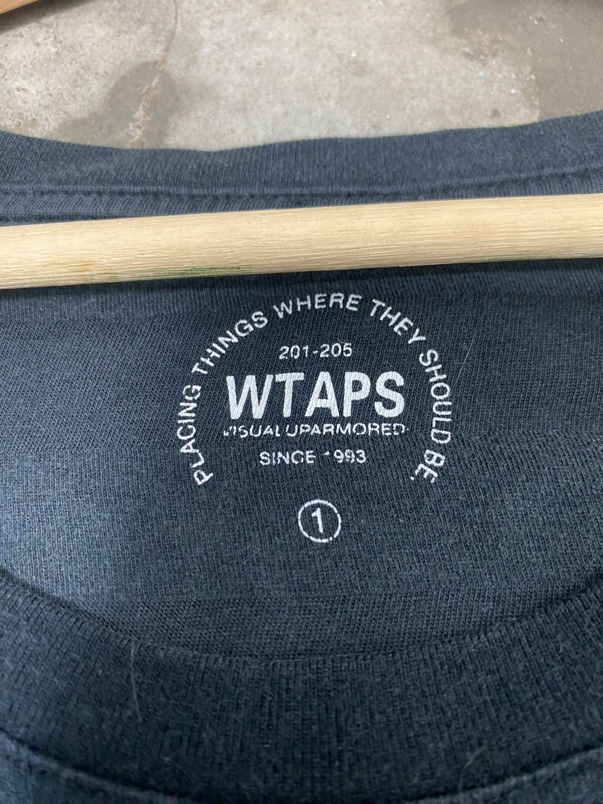 Wtaps Rare Wtaps Japanese Brand Pocket Tee Shirt Size US S / EU 44-46 / 1 - 11 Thumbnail