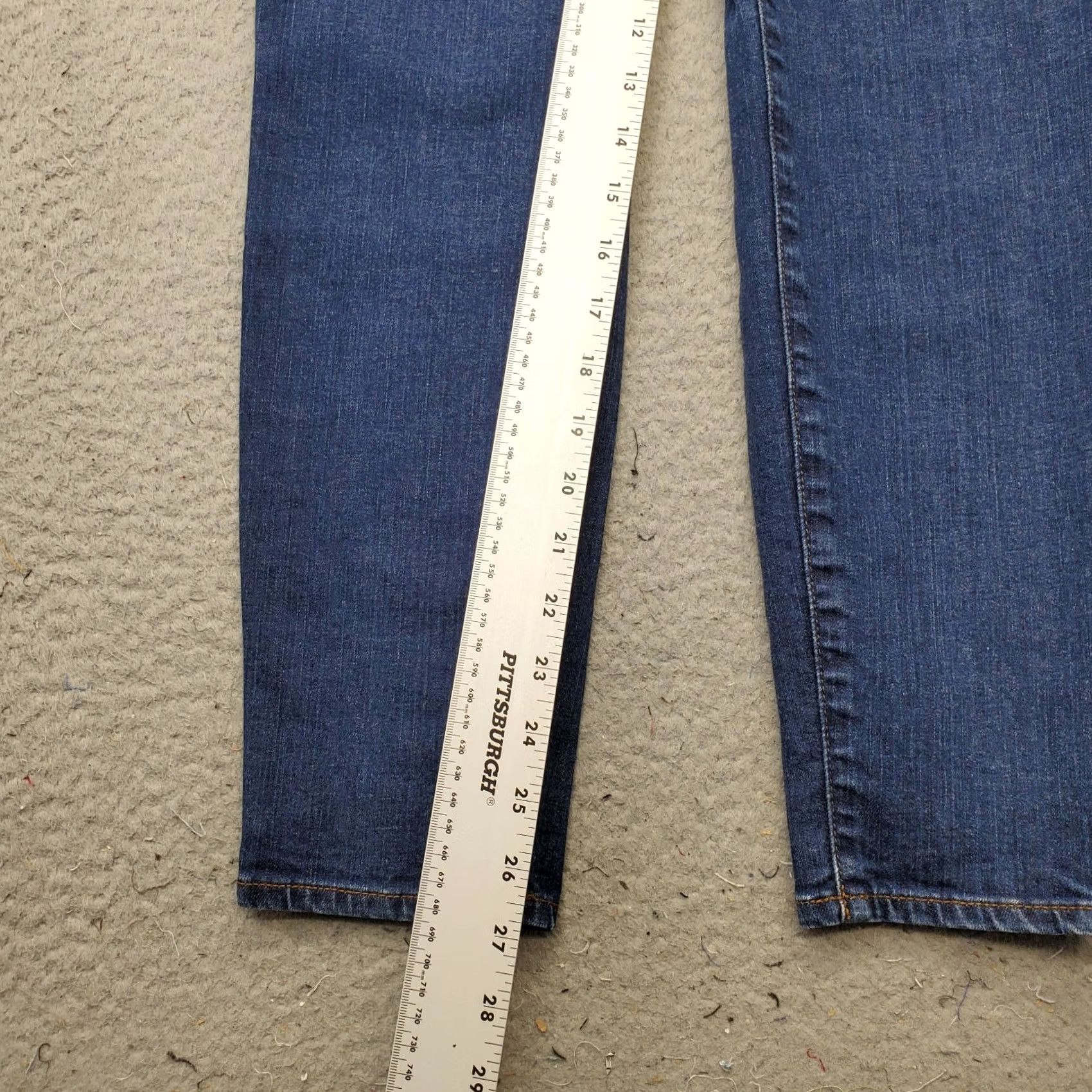 J.Crew J.CREW Jeans Womens 29 Blue Toothpick Skinny Denim Stretch High-Rise Pants Size 29 Size 29" - 4 Thumbnail