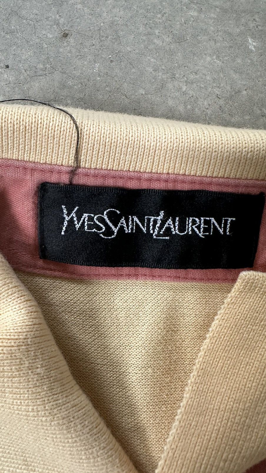 Yves Saint Laurent VINTAGE YVES SAINT LAUREN POLO TEE Size US M / EU 48-50 / 2 - 5 Thumbnail