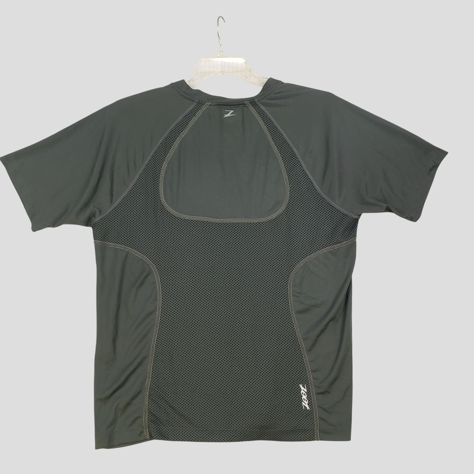 Other ZootPerformance Gray & Black Mesh Panel Athletic T-Shirt XL Size US XL / EU 56 / 4 - 2 Thumbnail