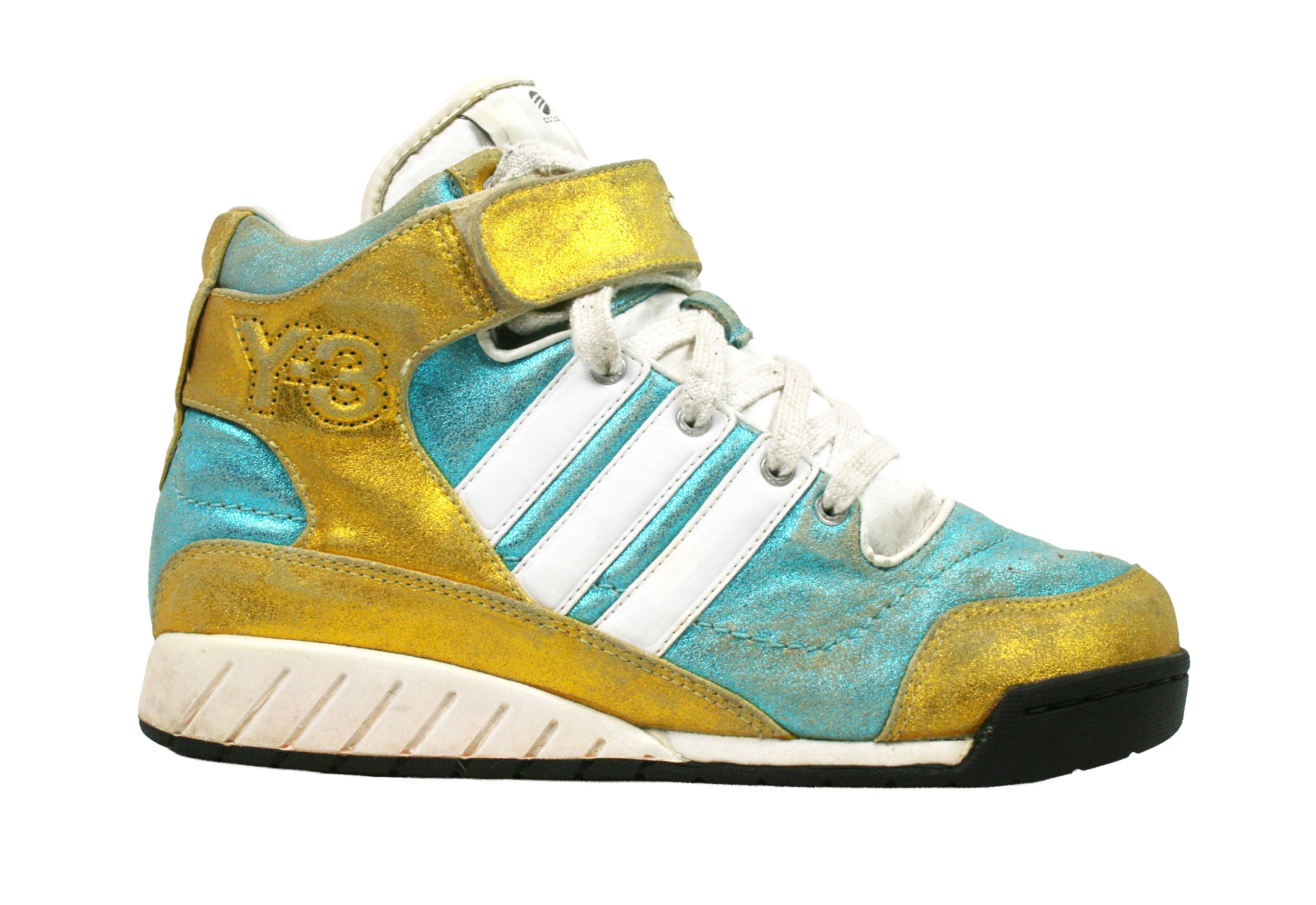 Yohji Yamamoto AW2004 Y-3 BBal Mid Sneakers Vintage Size US 7 / IT 37 - 1 Thumbnail