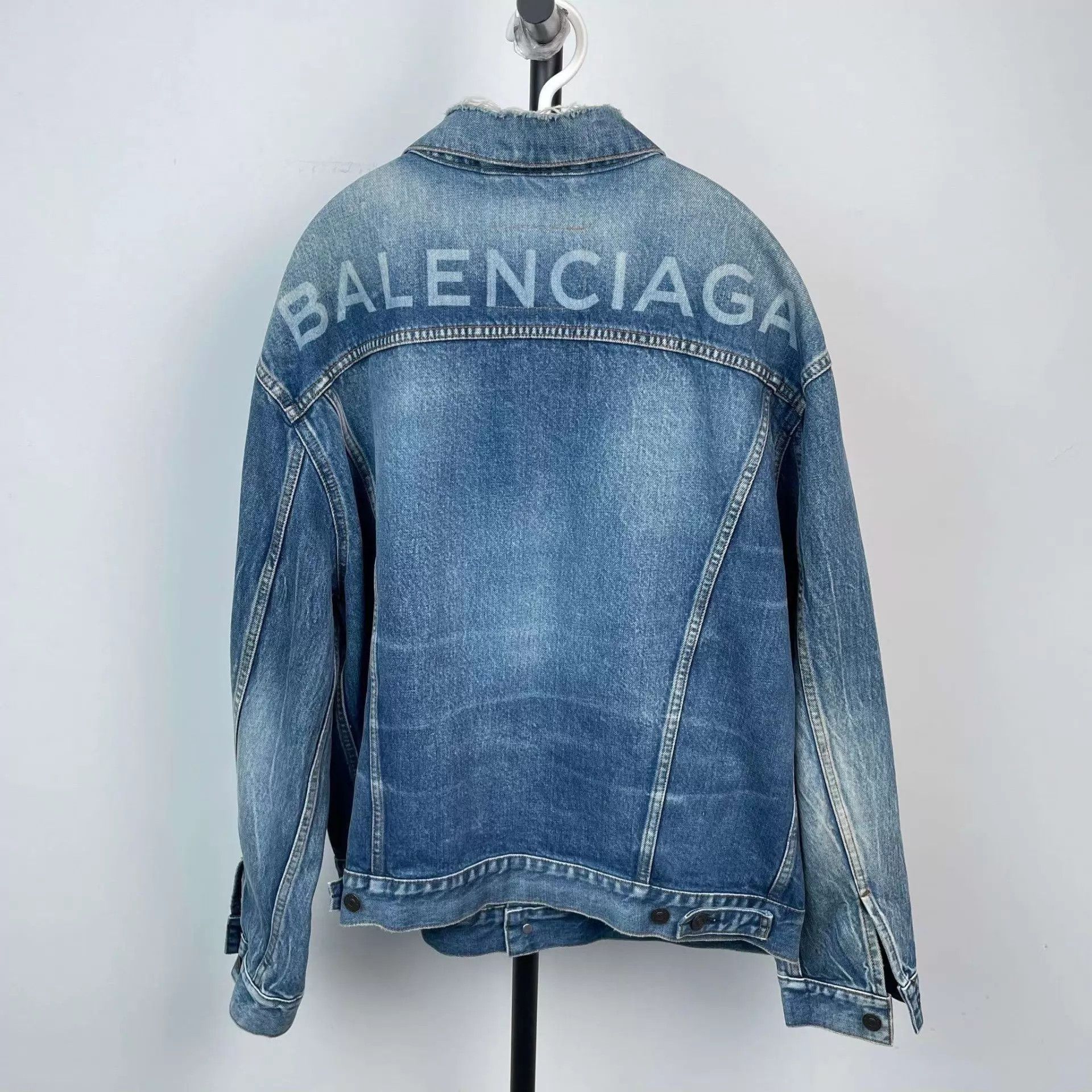 Balenciaga Balenciaga Denim Jacket Blue 95 New Size XS / US 0-2 / IT 36-38 - 2 Thumbnail