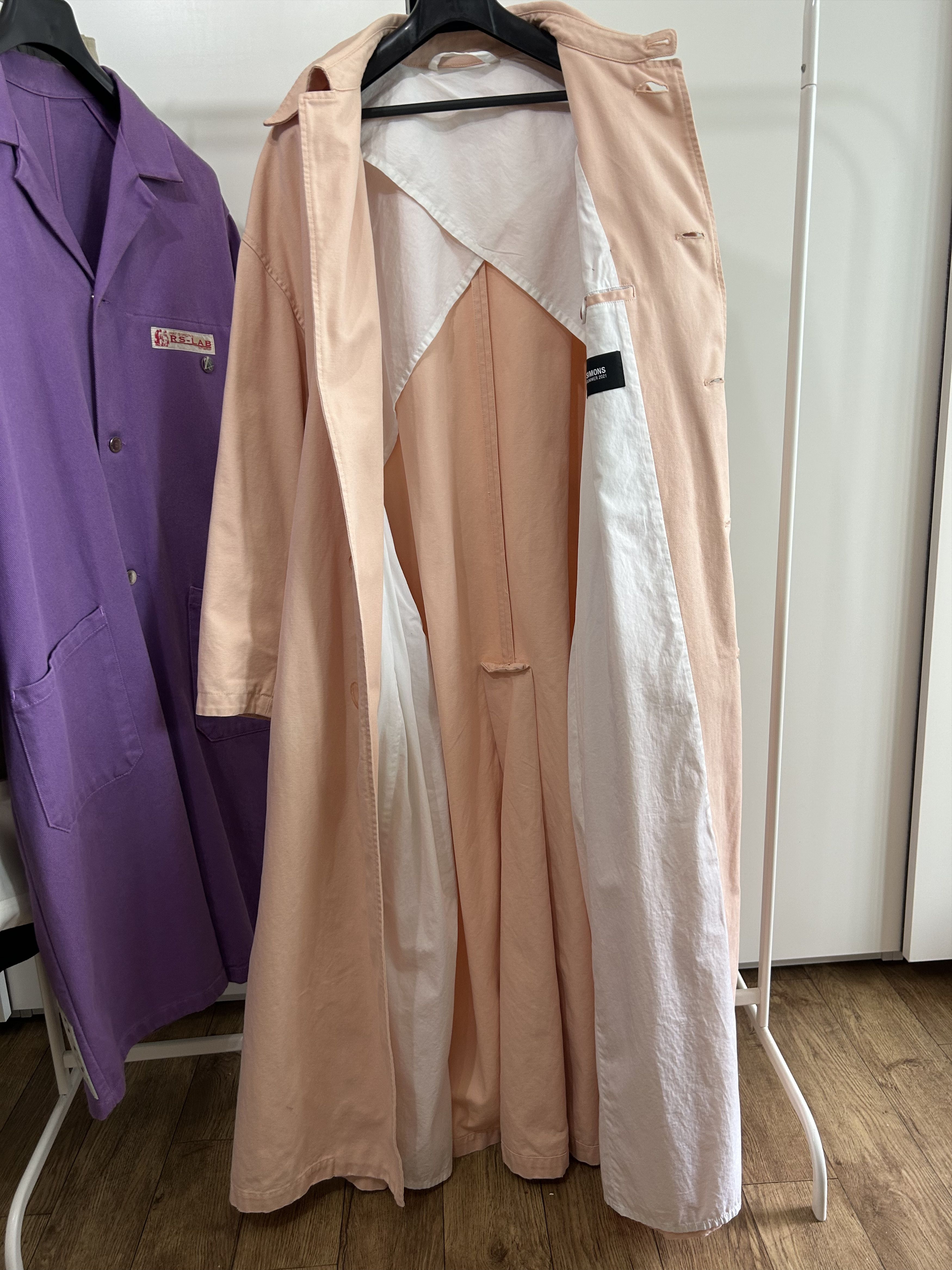 Raf Simons RAF SIMONS Maxi Canvas Trench Coat (21FW) Size US S / EU 44-46 / 1 - 9 Thumbnail
