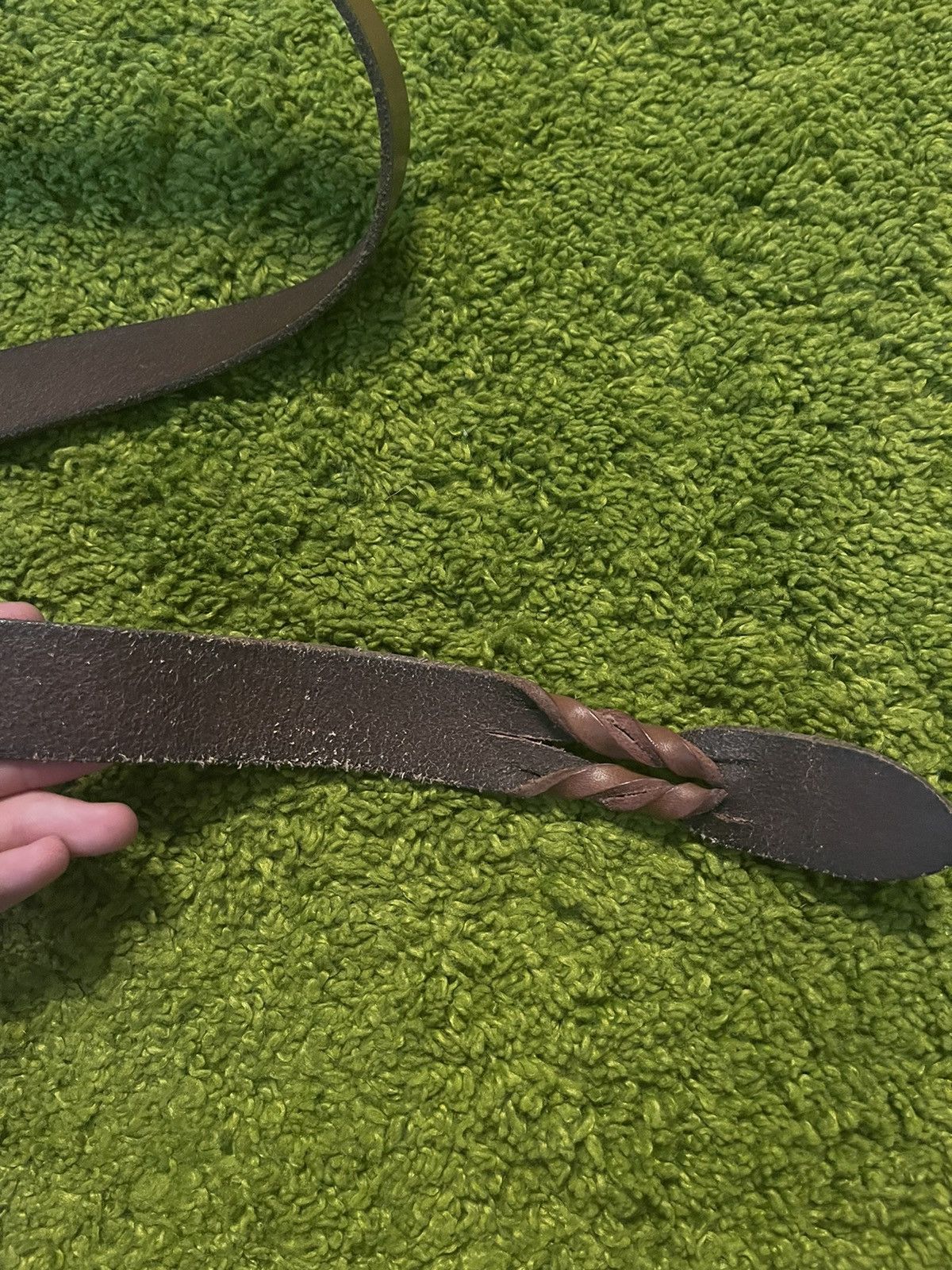 Cowboy Equipment × Gap × Genuine Leather Gap western cowboy style real leather Y2K belt Size 34 - 3 Thumbnail