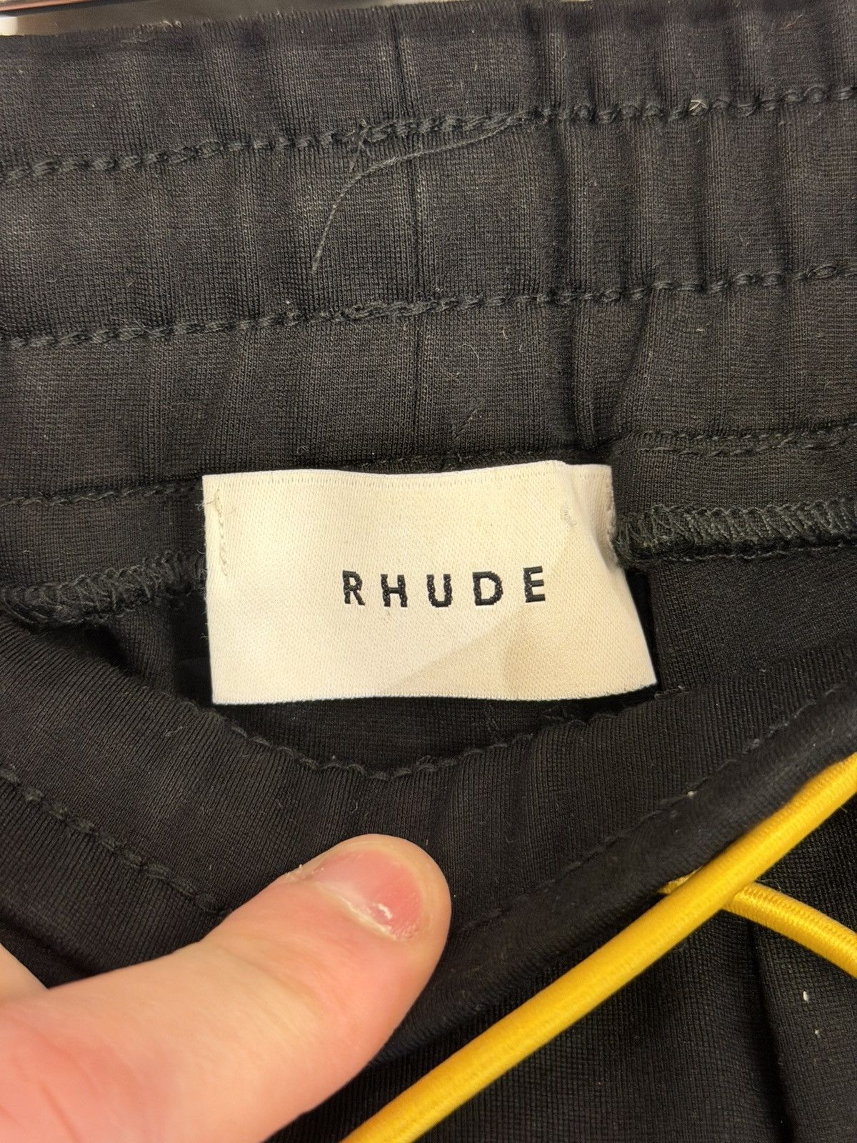 Rhude Rhude Traxedo Stripe Pants - Black Size US 30 / EU 46 - 3 Thumbnail