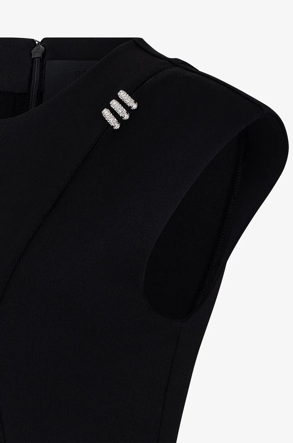 Givenchy o1srvl11e1124 Sleeveless Fit And Flare in Black Size XS / US 0-2 / IT 36-38 - 3 Thumbnail