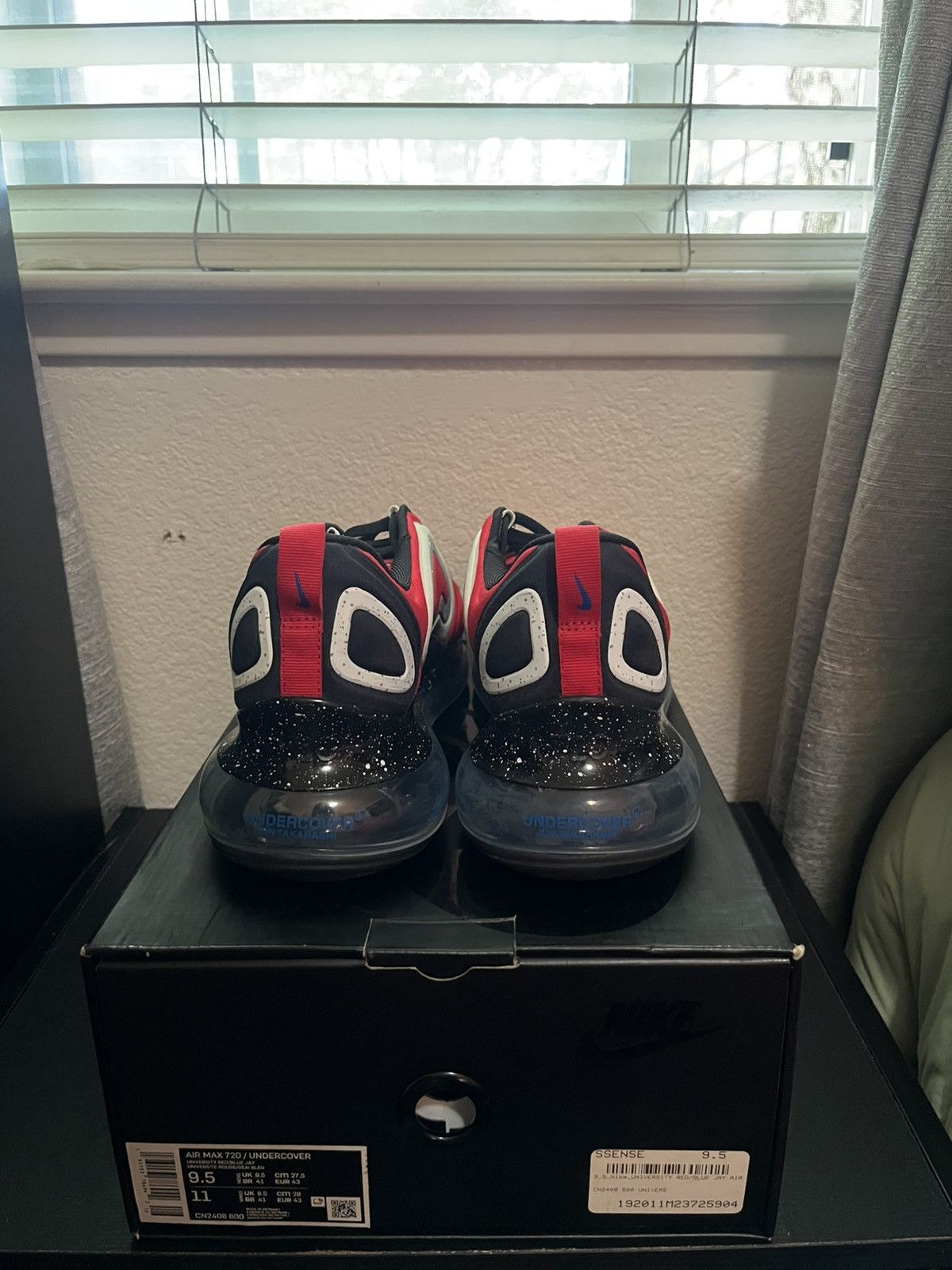 Nike × Undercover Nike x Undercover Air Max 720 University Red Blue Jay Size US 9.5 / EU 42-43 - 5 Thumbnail
