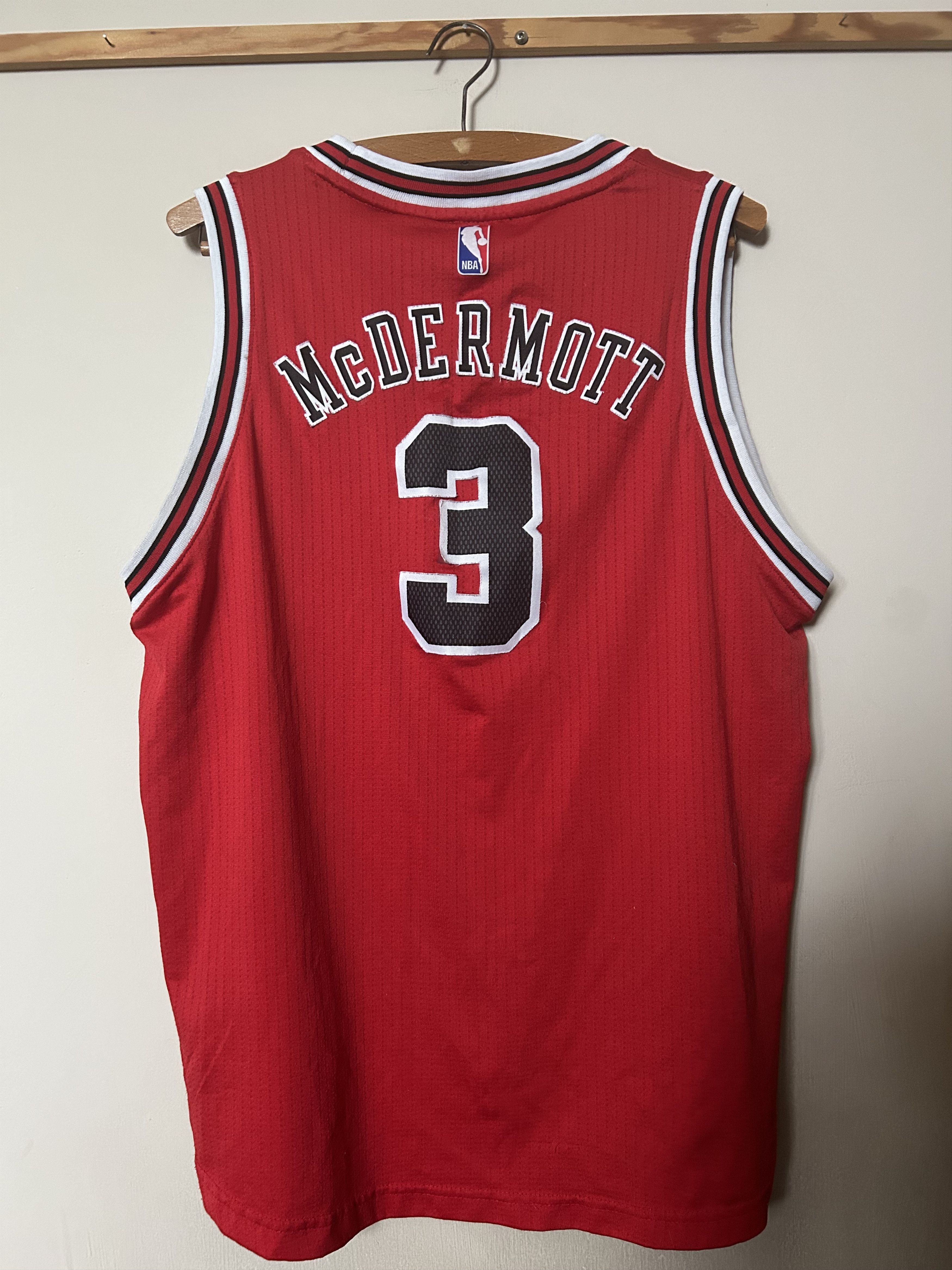 Adidas CHICAGO BULLS #3 McDERMOTT - XL - Adidas - UNIQUE Size US XL / EU 56 / 4 - 1 Thumbnail
