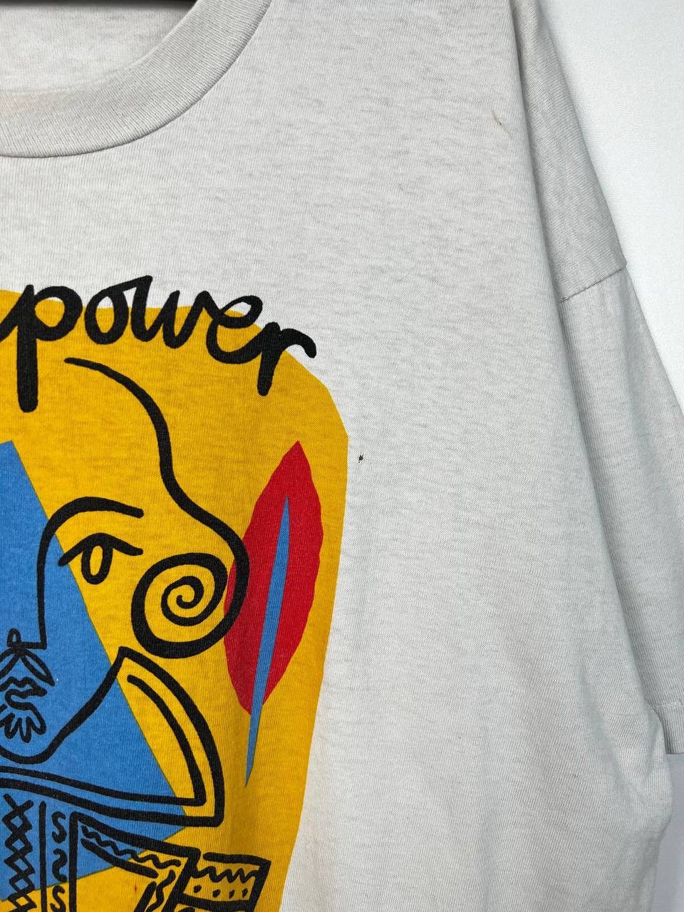 Vintage Lo Cole 90s Willpower ART vintage t-shirts size XL Size US XL / EU 56 / 4 - 3 Thumbnail