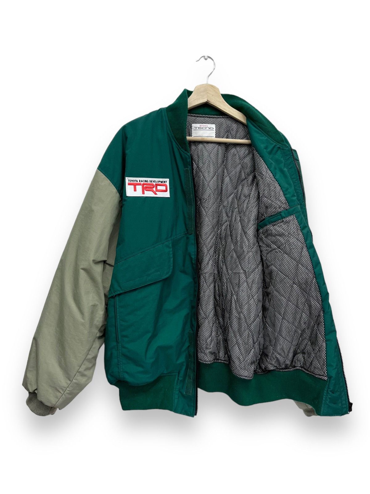 Other 🏁🔥TOYOTA TECNO TOYOPET JAPAN Quilted Lined Bomber Jacket Size US L / EU 52-54 / 3 - 9 Thumbnail