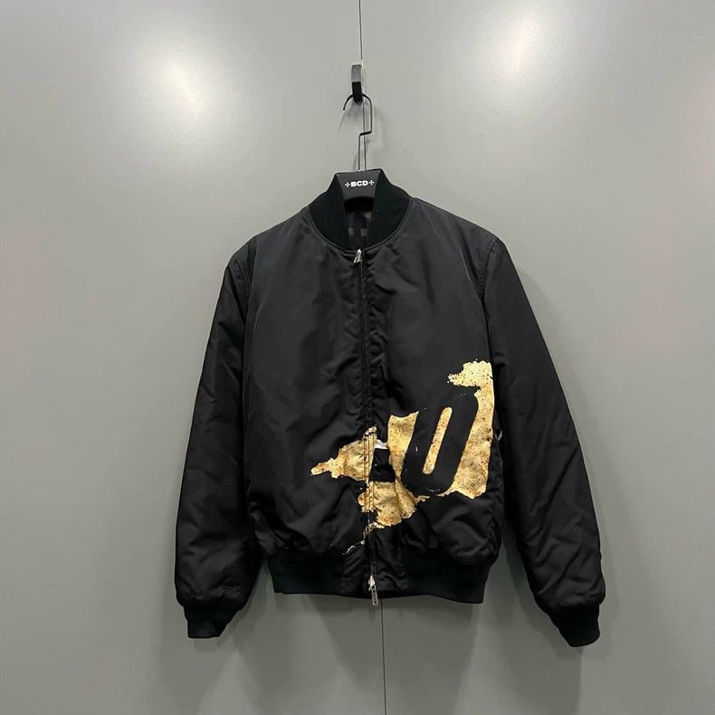 Givenchy Givenchy Size46 Black Pattern Printed Double Sided Baseball Size US M / EU 48-50 / 2 - 1 Thumbnail