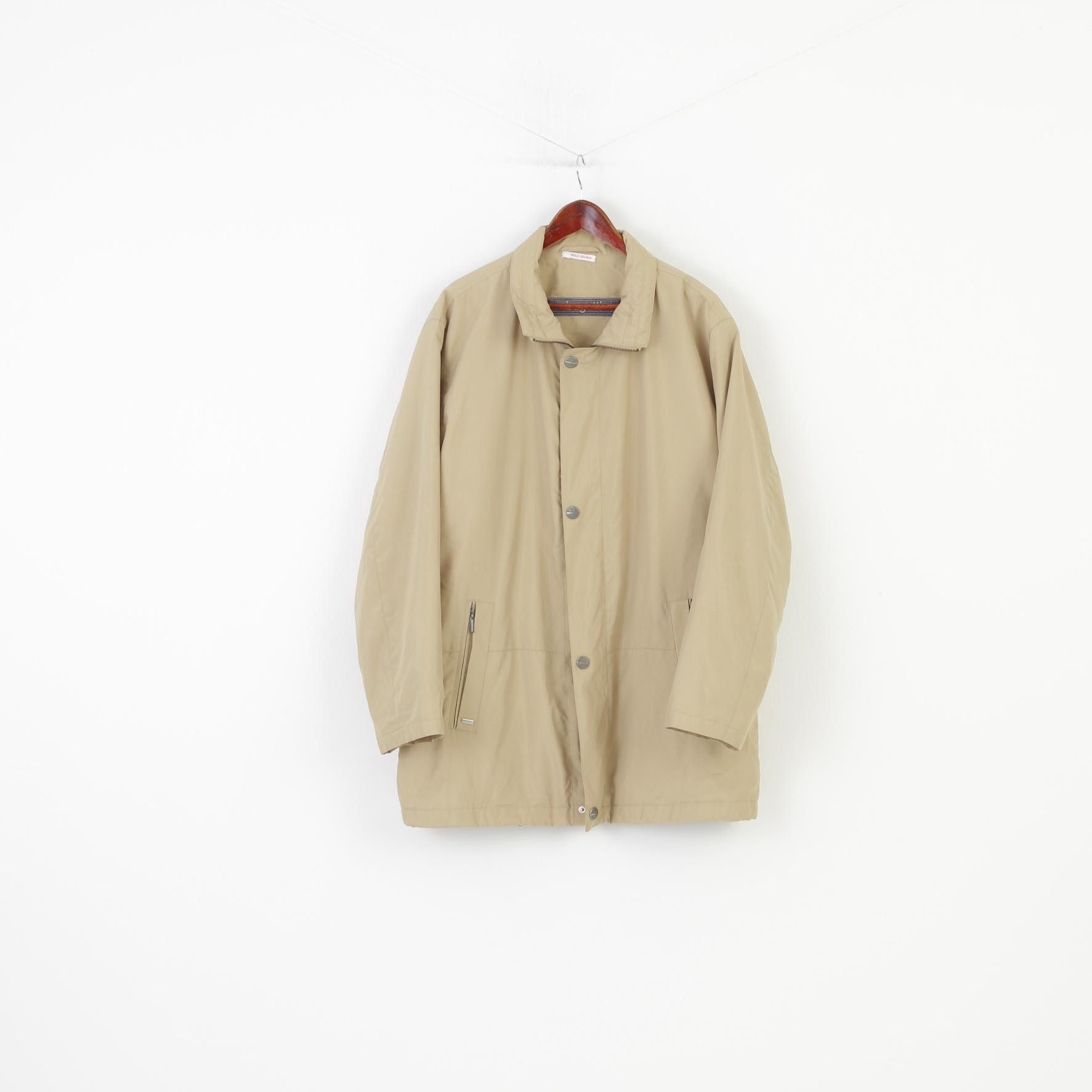 Bugatti Bugatti Men 52 L Jacket Olive Vintage Lightweight 2335 Size US L / EU 52-54 / 3 - 1 Thumbnail