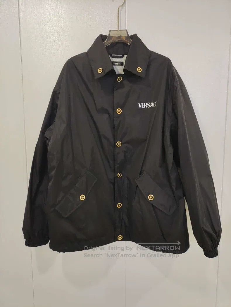 Versace Versace Medusa jacket with logo letters long-sleeved jacke Size US S / EU 44-46 / 1 - 1 Thumbnail