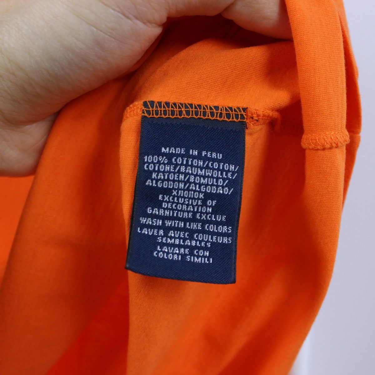 Polo Ralph Lauren Polo Ralph Lauren T-Shirt Short Sleeve V-neck Size L / US 10 / IT 46 - 5 Thumbnail