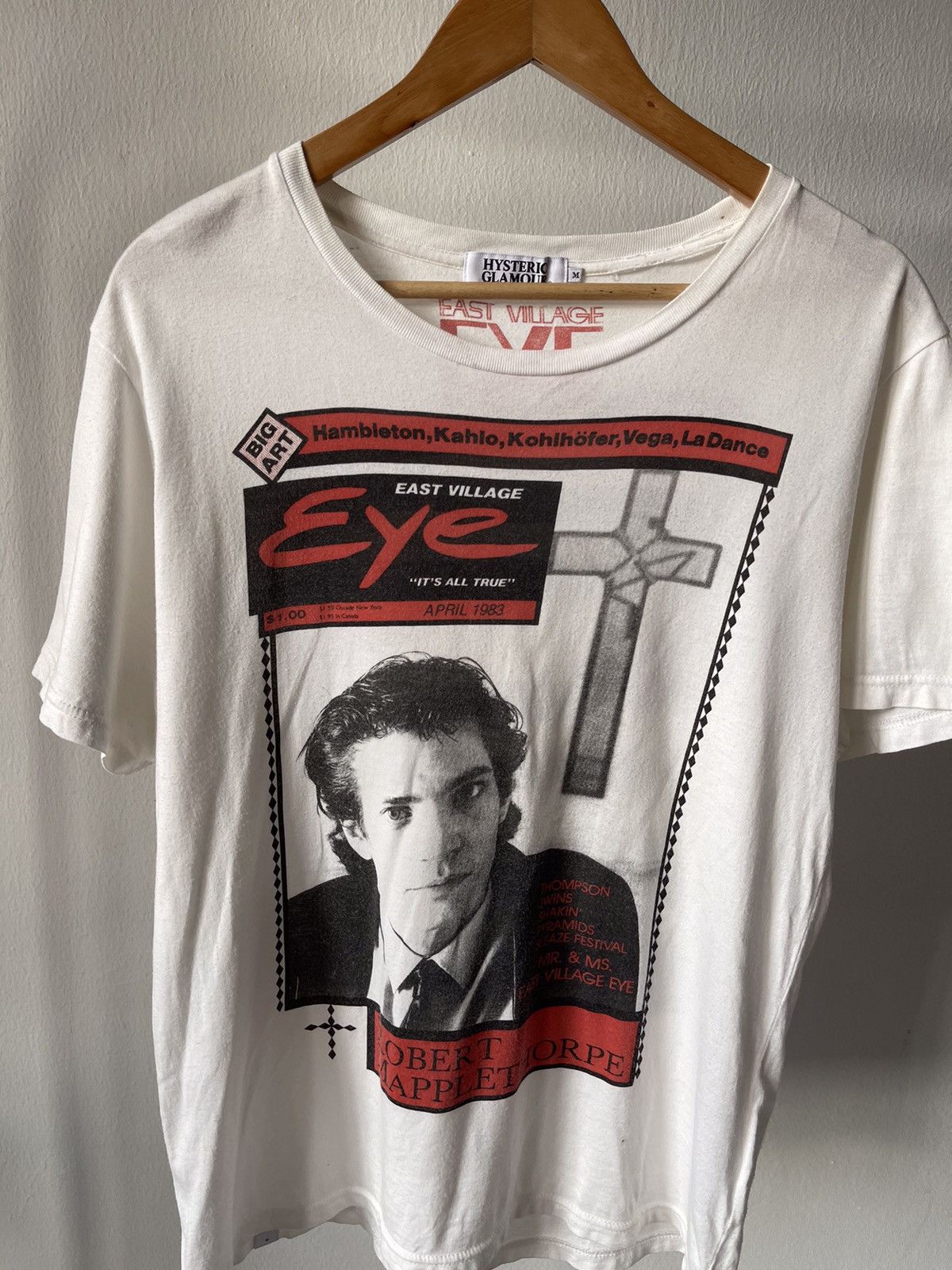 Hysteric Glamour Rare Hysteric Glamour Robert Mapplethorpe Tee Size US M / EU 48-50 / 2 - 2 Thumbnail