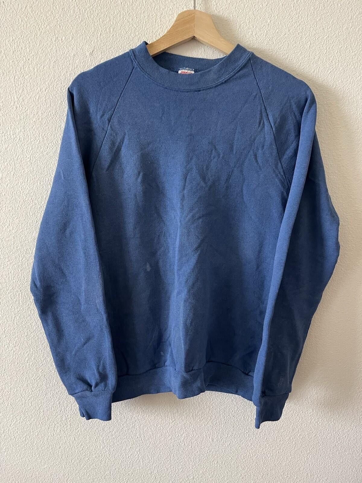 Jerzees Jerzees By Russell Sweatshirt Mens M Blue Pullover Vintage Size US M / EU 48-50 / 2 - 1 Thumbnail