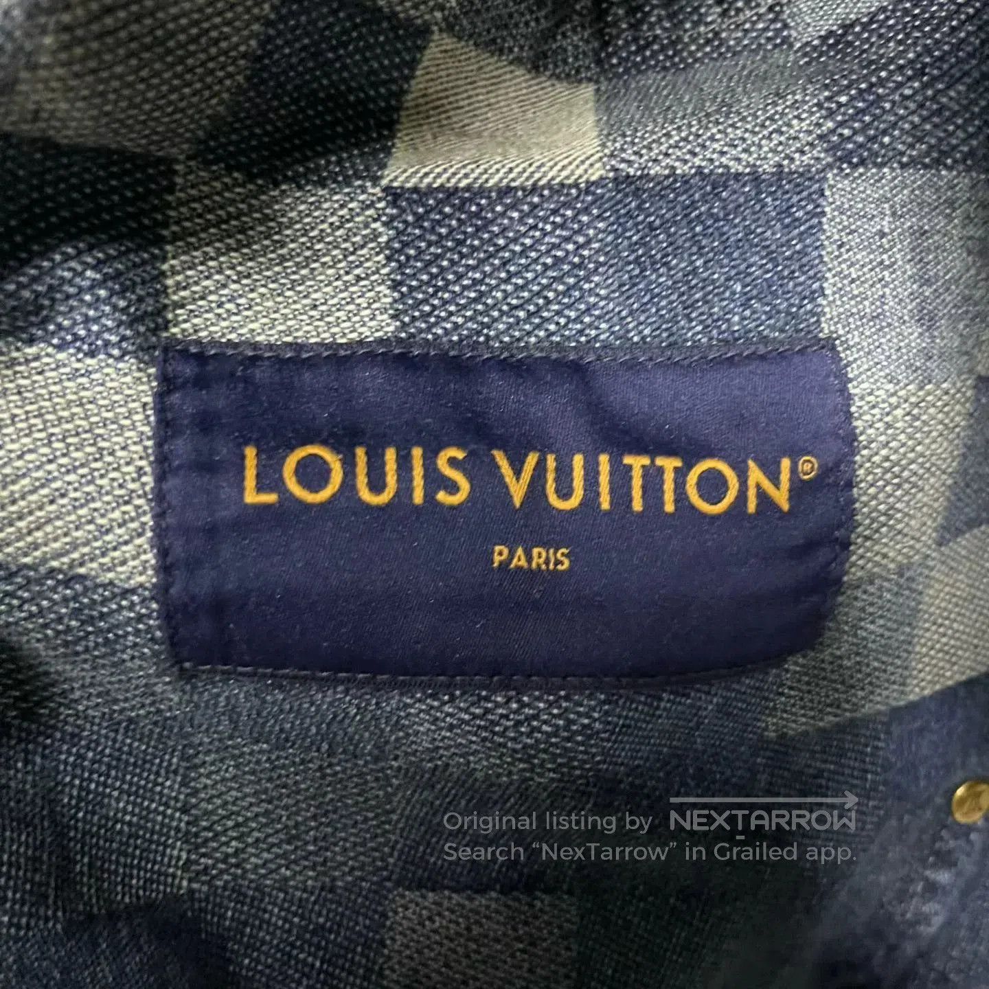 Louis Vuitton Louis Vuitton 2024 Blue Mosaic Denim Jacket. Size US M / EU 48-50 / 2 - 2 Thumbnail