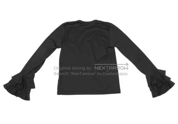 Comme des Garcons Comme Des Garcons Black vintage lace flared sleeve top Size S / US 4 / IT 40 - 3 Thumbnail