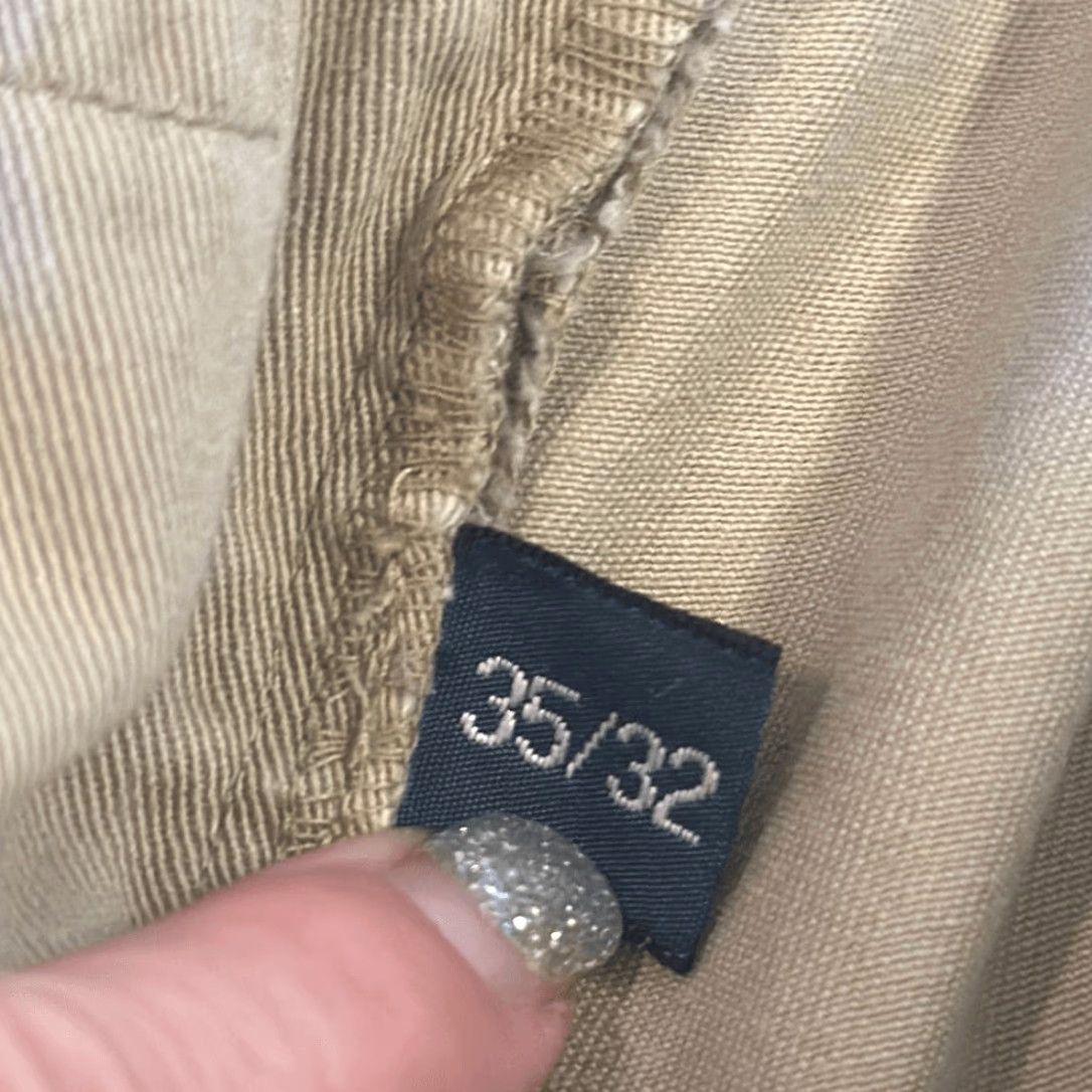 Polo Ralph Lauren Polo Ralph Lauren 650 Straight Mens Khaki Chino Pants W35 L32 Size US S / EU 44-46 / 1 - 4 Thumbnail