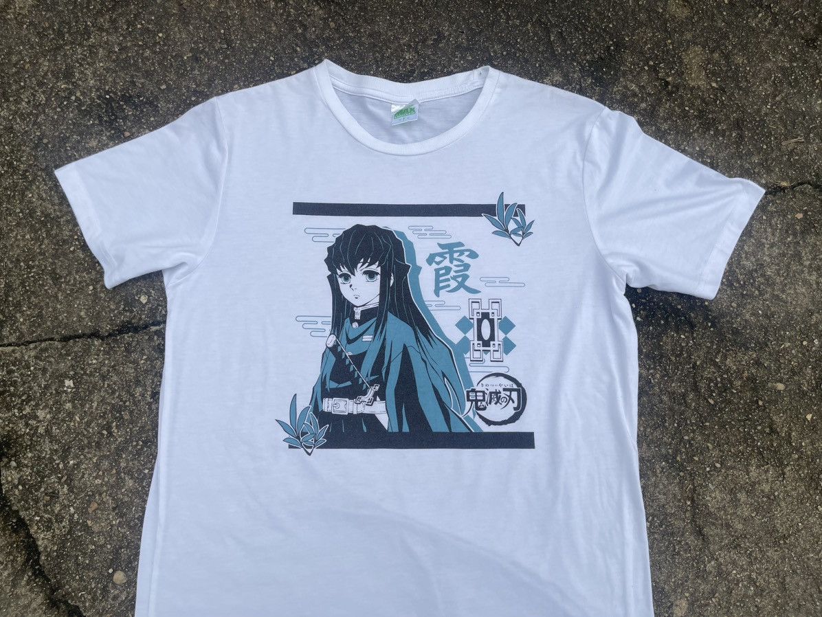 Japanese Brand × Vintage Vintage Anime T shirt Kimetsu No Yaiba Demon Slayer L Movie Size US L / EU 52-54 / 3 - 3 Thumbnail