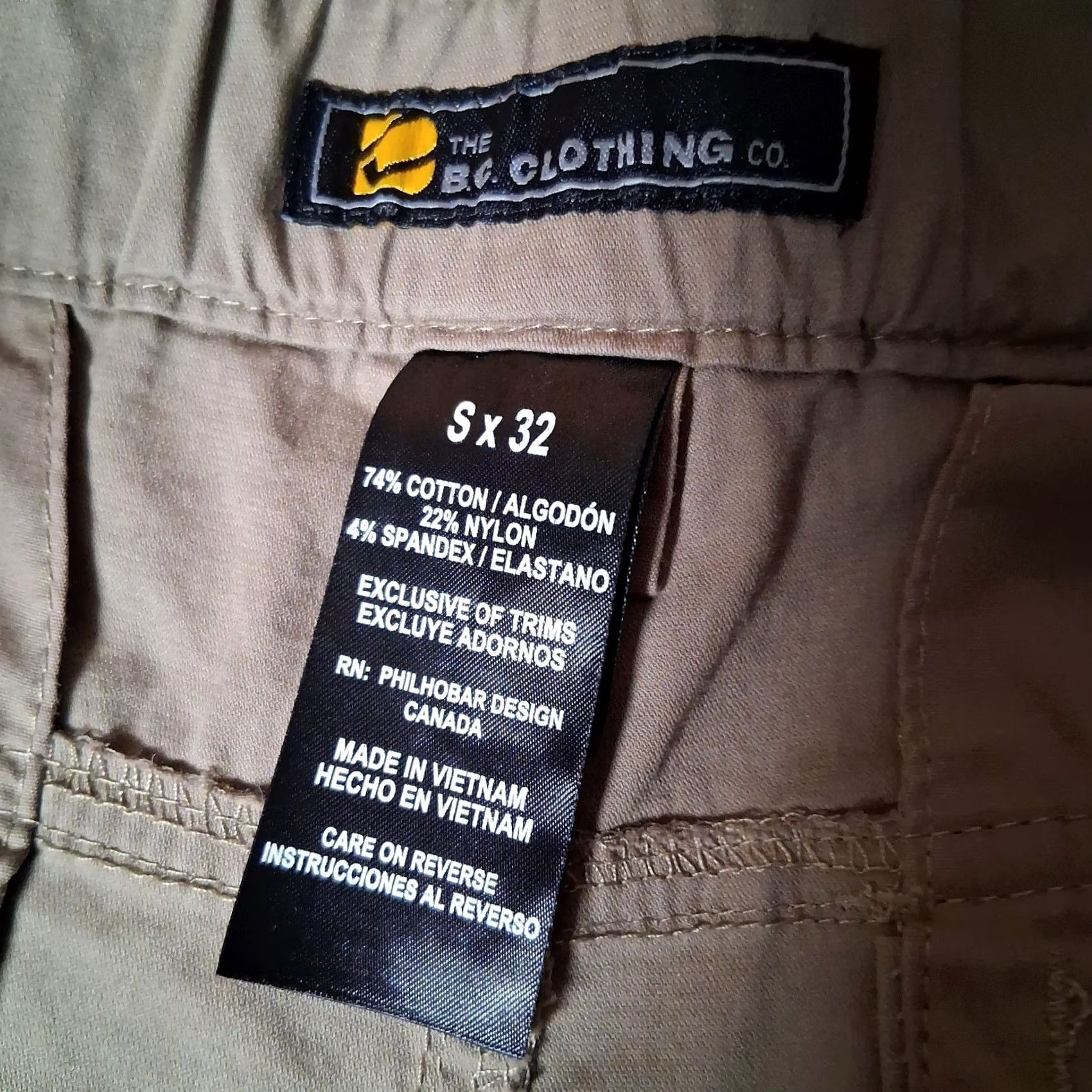 Vintage BC Clothing Co Convertible Pants Khaki Cargo Utility Hiking Hike Camp Mens 32x30 Size US 32 / EU 48 - 5 Thumbnail