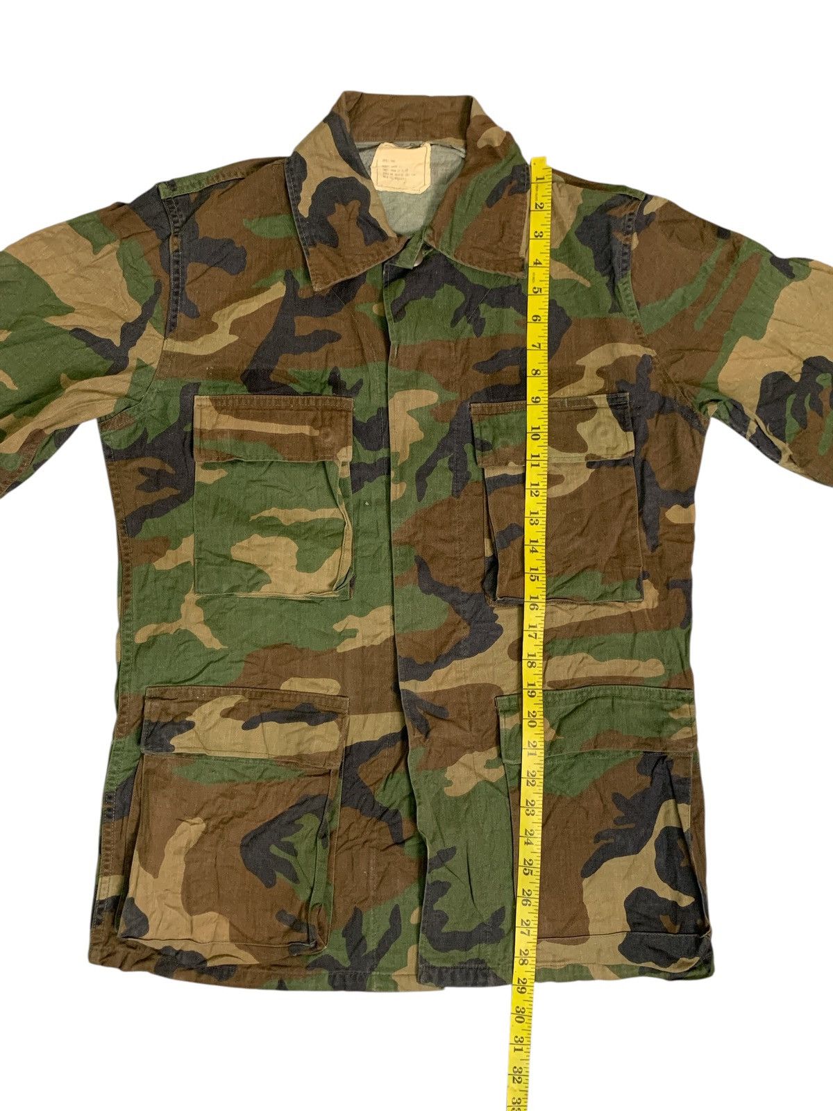 Other Rare Vintage US Army Woodland Camouflage BDU Field Jacket Size US S / EU 44-46 / 1 - 7 Thumbnail