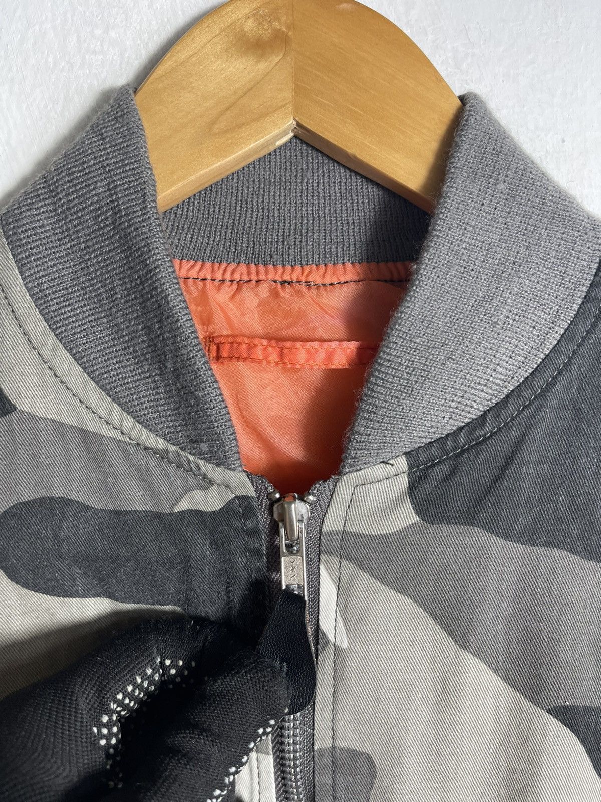 If Six Was Nine × Japanese Brand Vintage Archive Japanese Brand Bicol Bind bomber camo jacket Size US M / EU 48-50 / 2 - 6 Thumbnail