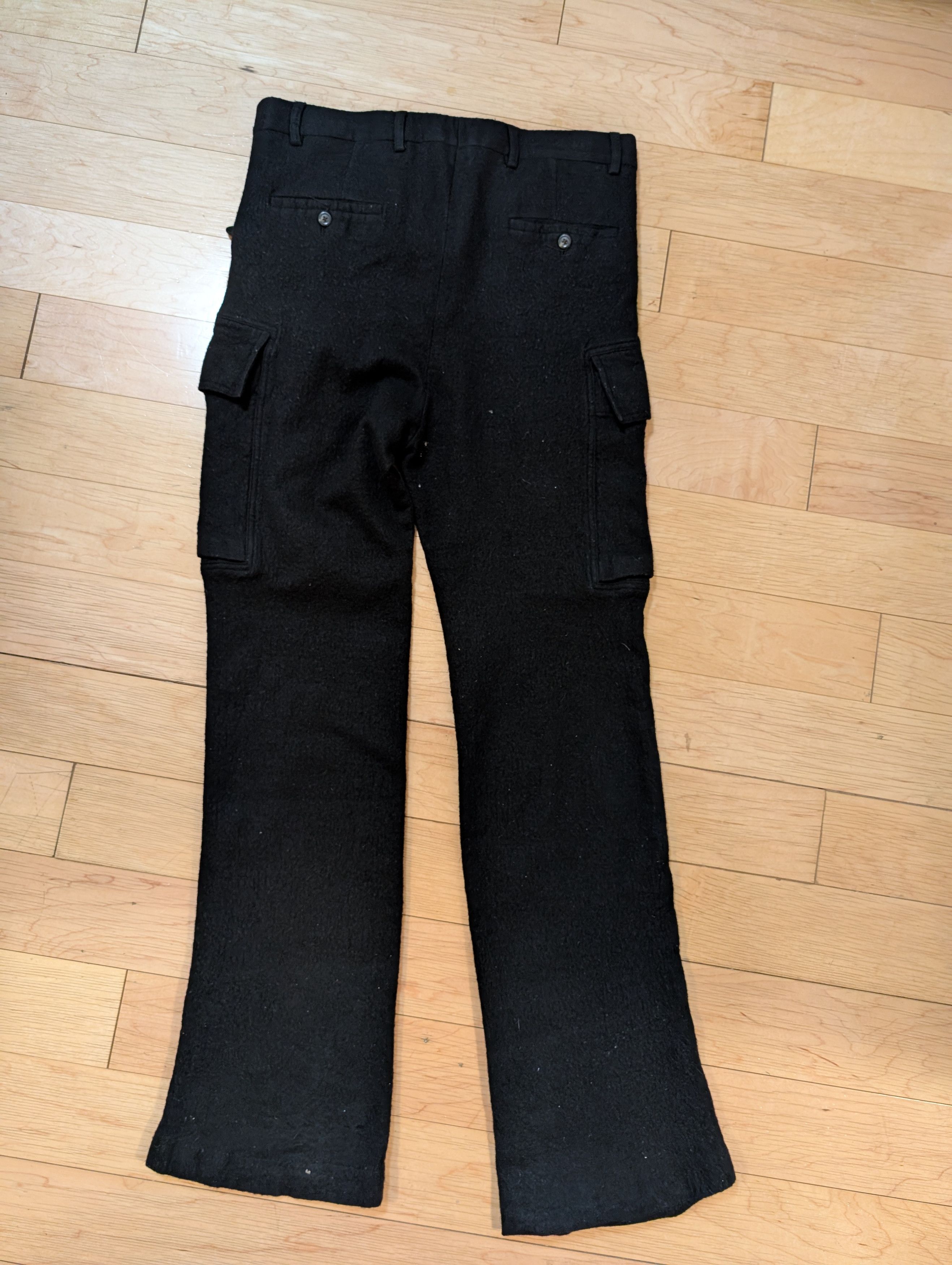 Rick Owens Rick Owens Black FW21 Gethsemane Cargo Pants WCF 52 Size US 36 / EU 52 - 2 Thumbnail