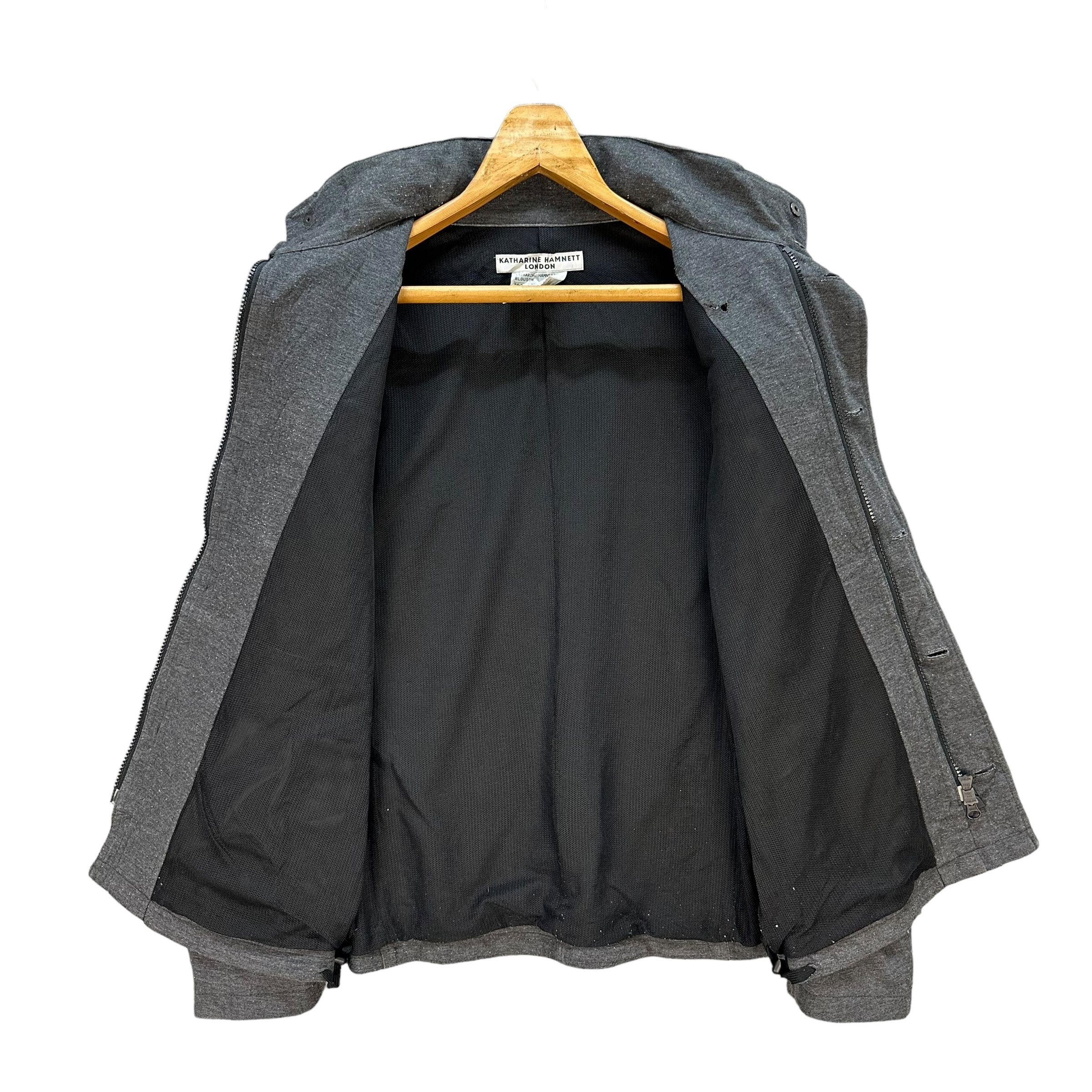 Katharine Hamnett London KATHARINE HAMNETT LONDON Hooded Jacket #A42-0969 Size US M / EU 48-50 / 2 - 8 Thumbnail