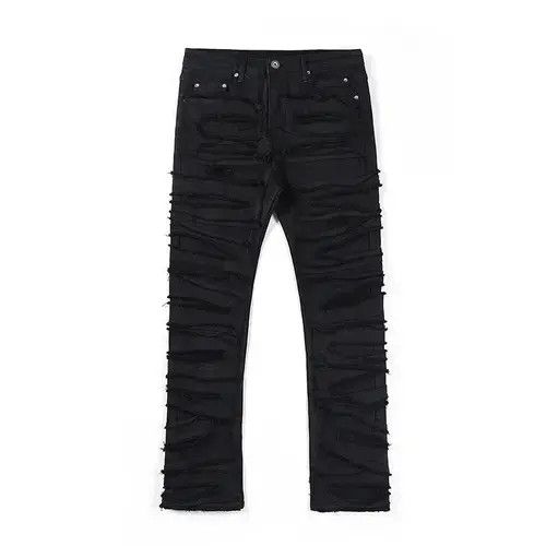 Opium Black Hole Ripped Jeans