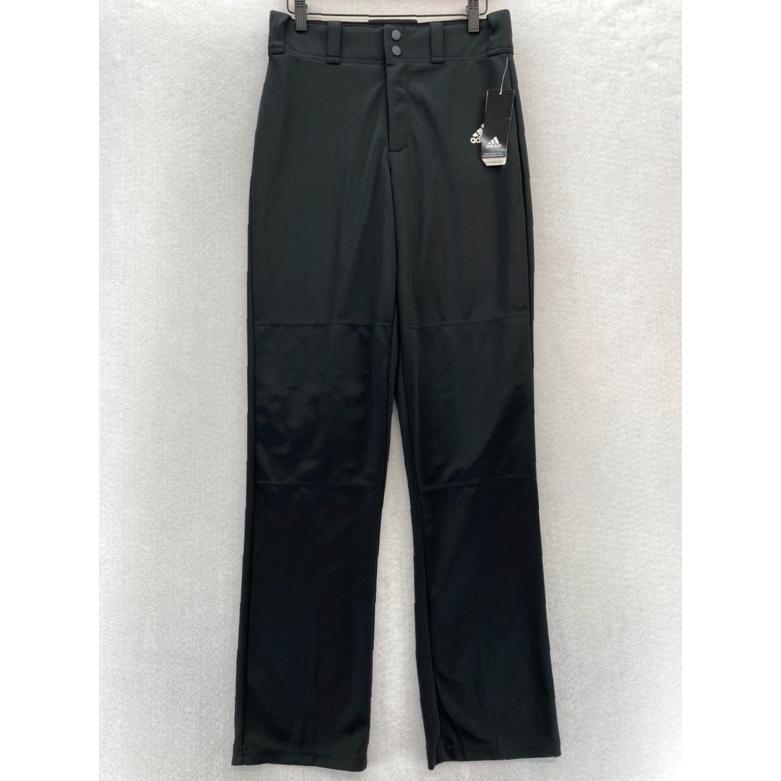 Adidas Adidas Aeroready Track Pants Mens Small Black Relaxed Fit Open Bottom Soccer NWT Size US 29 - 2 Thumbnail