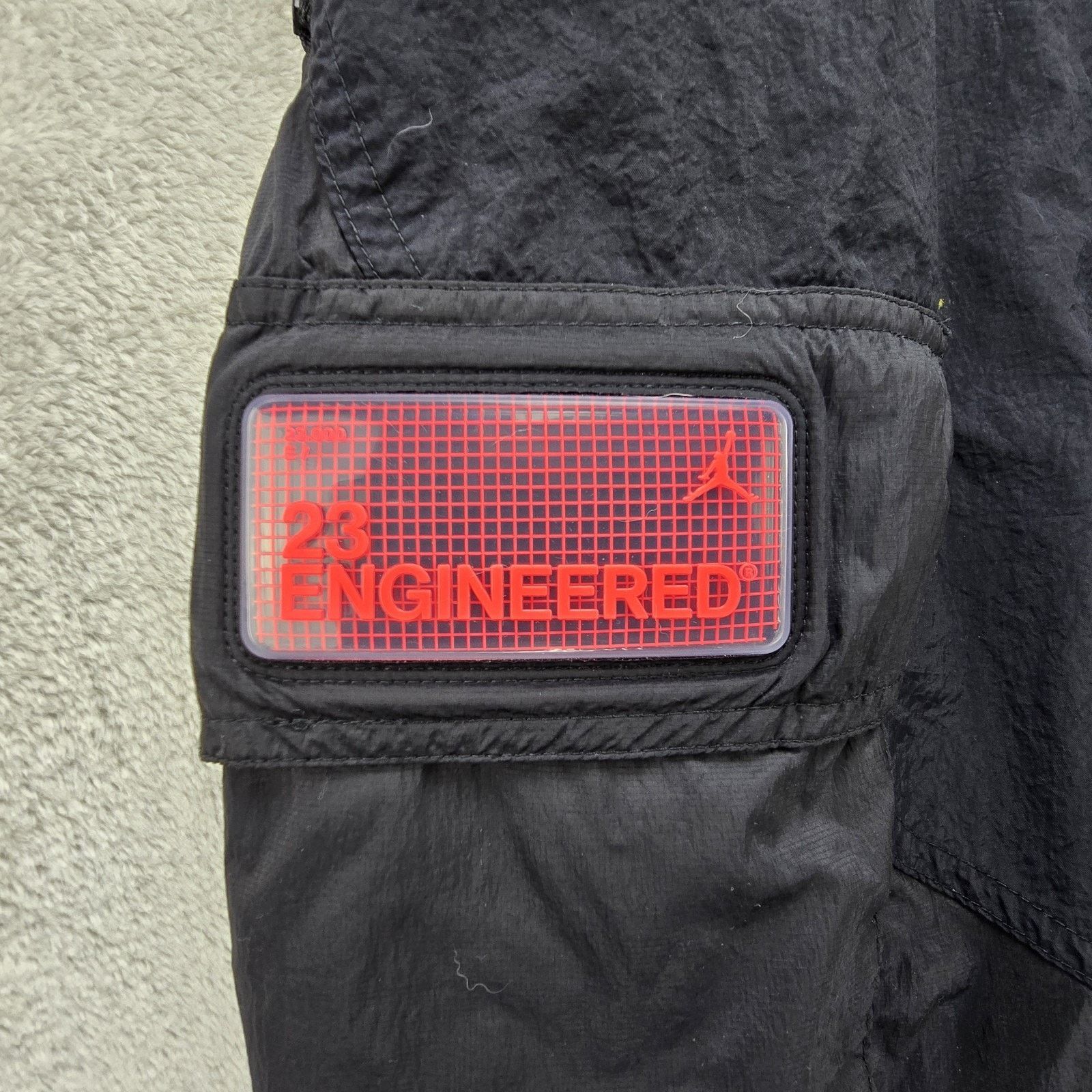 Jordan Brand Jordan 23 Engineered Cargo Pants Mens 3XL Black Nylon Jogger Size US 40 / EU 56 - 3 Thumbnail