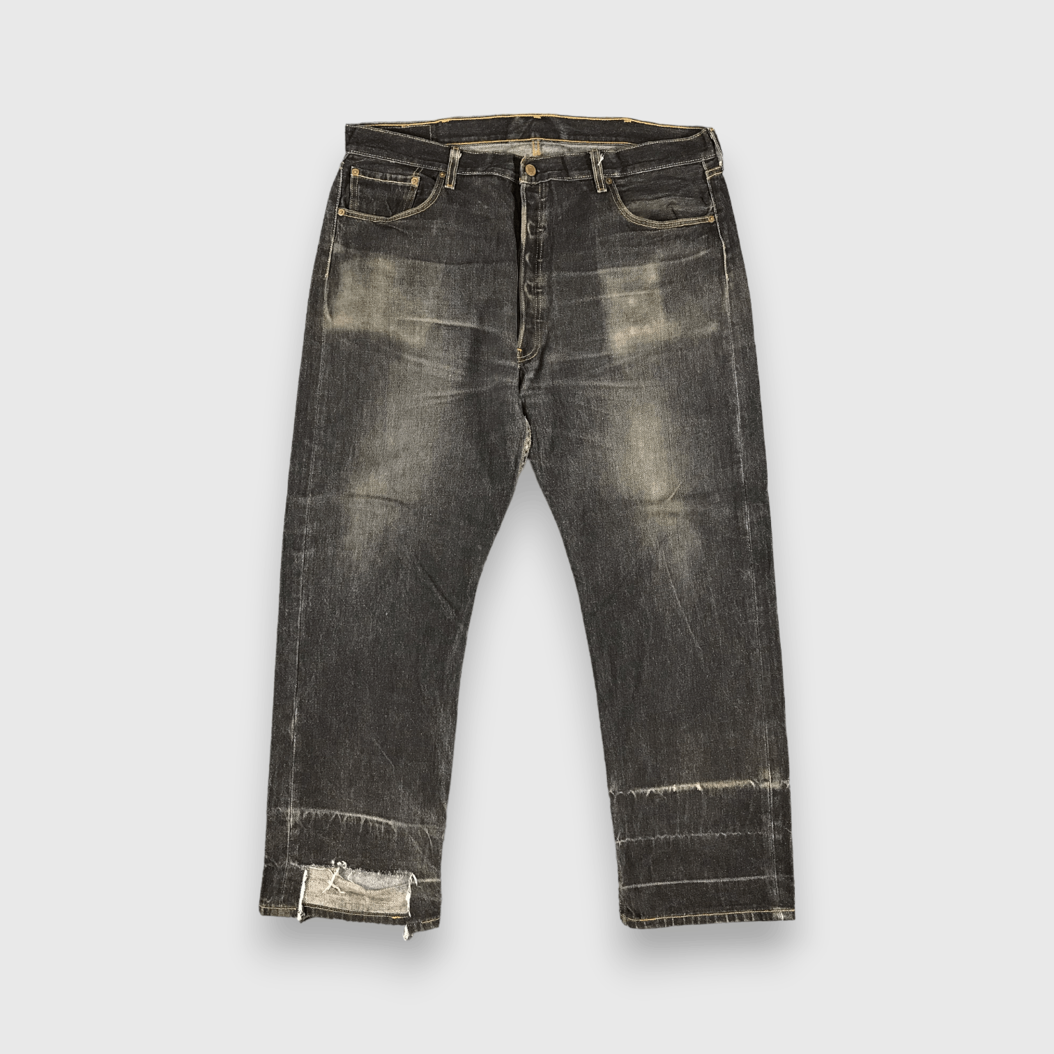 Levi's Vintage Distress Levis 501 Jeans-J1429 Size US 41 - 1 Thumbnail