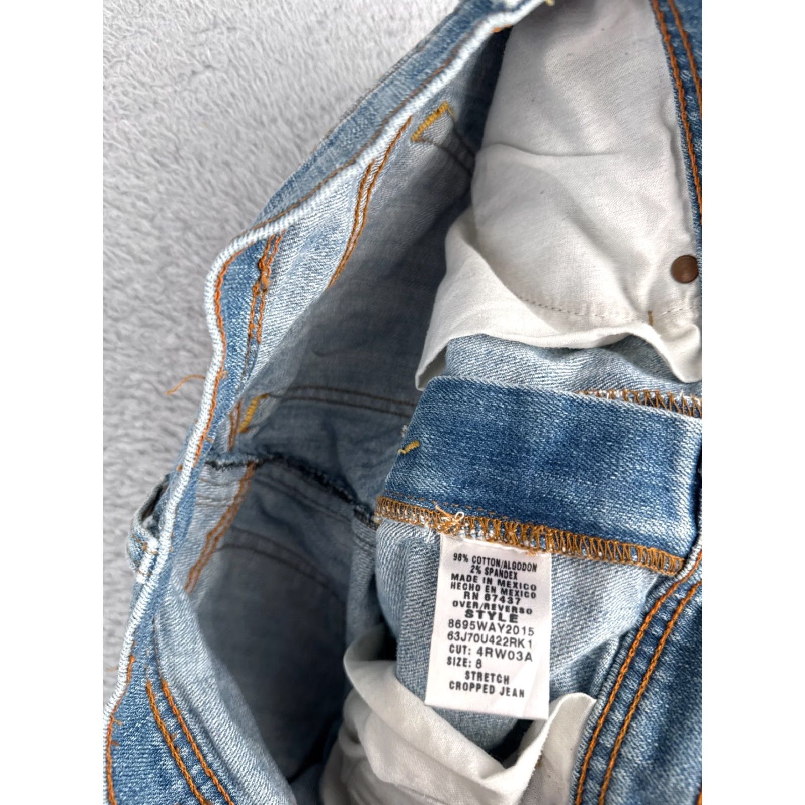 Polo Ralph Lauren Polo Ralph Lauren Shorts Womens 8 Denim Cut-Off Low Rise 30x7 Blue 80s Size 30" / US 8 / IT 44 - 7 Thumbnail