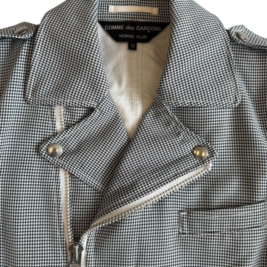 Comme des Garcons Homme Plus Comme des Garçons Homme Plus SS12 Micro-Houndstooth Jacket Size US XS / EU 42 / 0 - 3 Thumbnail