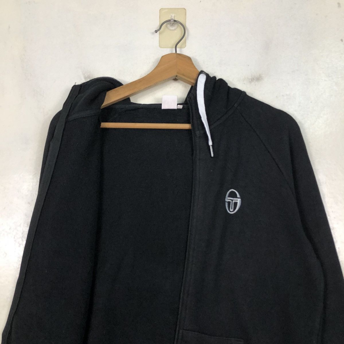 Sergio Tacchini 📌Vintage Zipper Hoodie Sergio Tacchini Big Logo Size US M / EU 48-50 / 2 - 14 Thumbnail