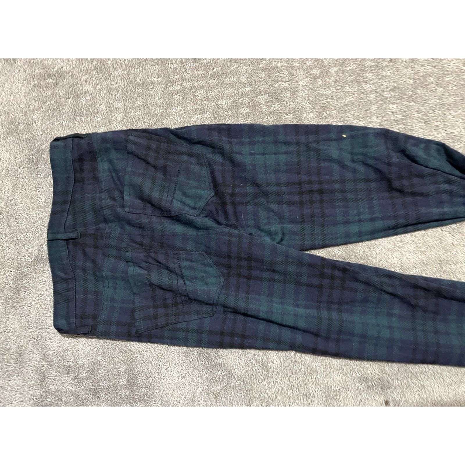 American Eagle Outfitters American Eagle Outfitters Womens Pant Size 4L Soft Polyester Comfort Green Plaid Size 27" / US 4 / IT 40 - 4 Thumbnail