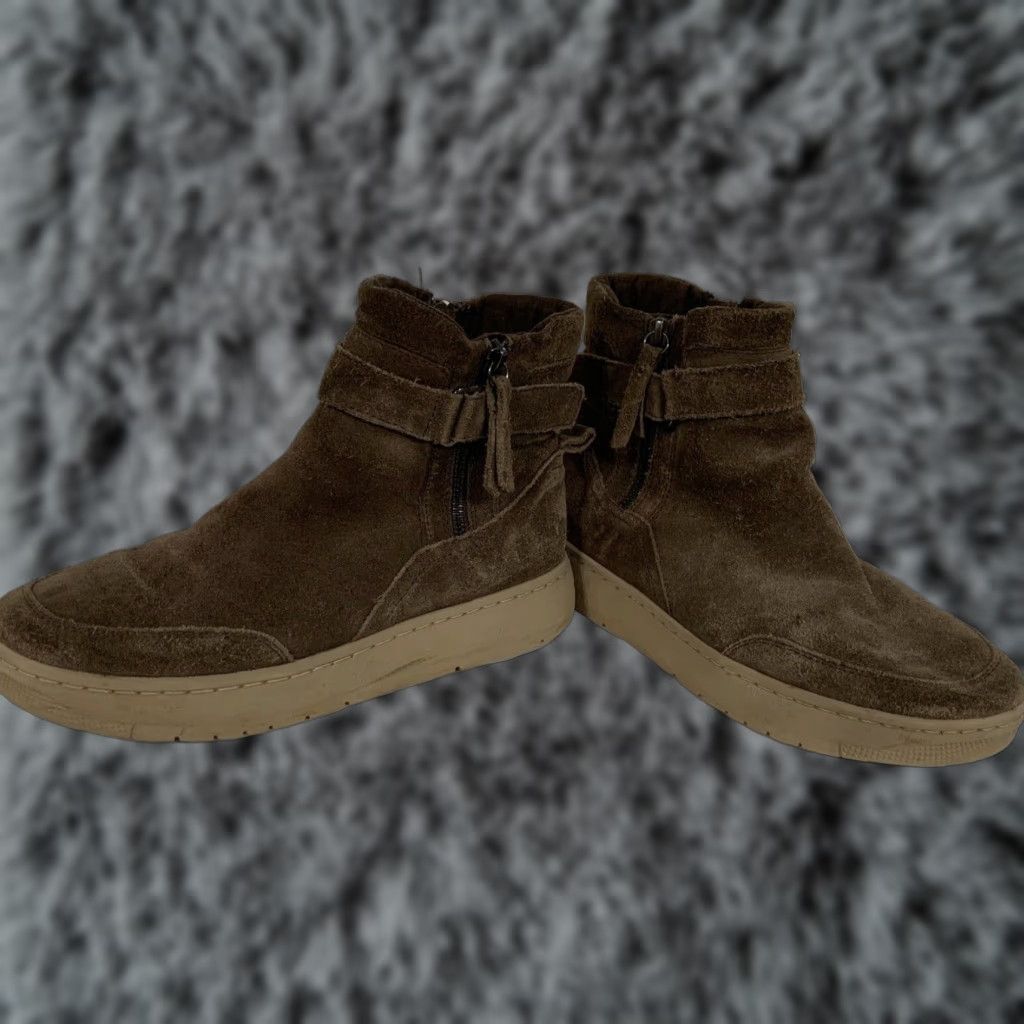 Geox Geox Womens Suede Sneaker Boots Size 38 Extra Large Size US 8 / IT 38 - 1 Thumbnail