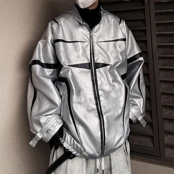 Other Higuchi x Junna STAR Metallic Silver Sporty Jacket Size US M / EU 48-50 / 2 - 2 Thumbnail