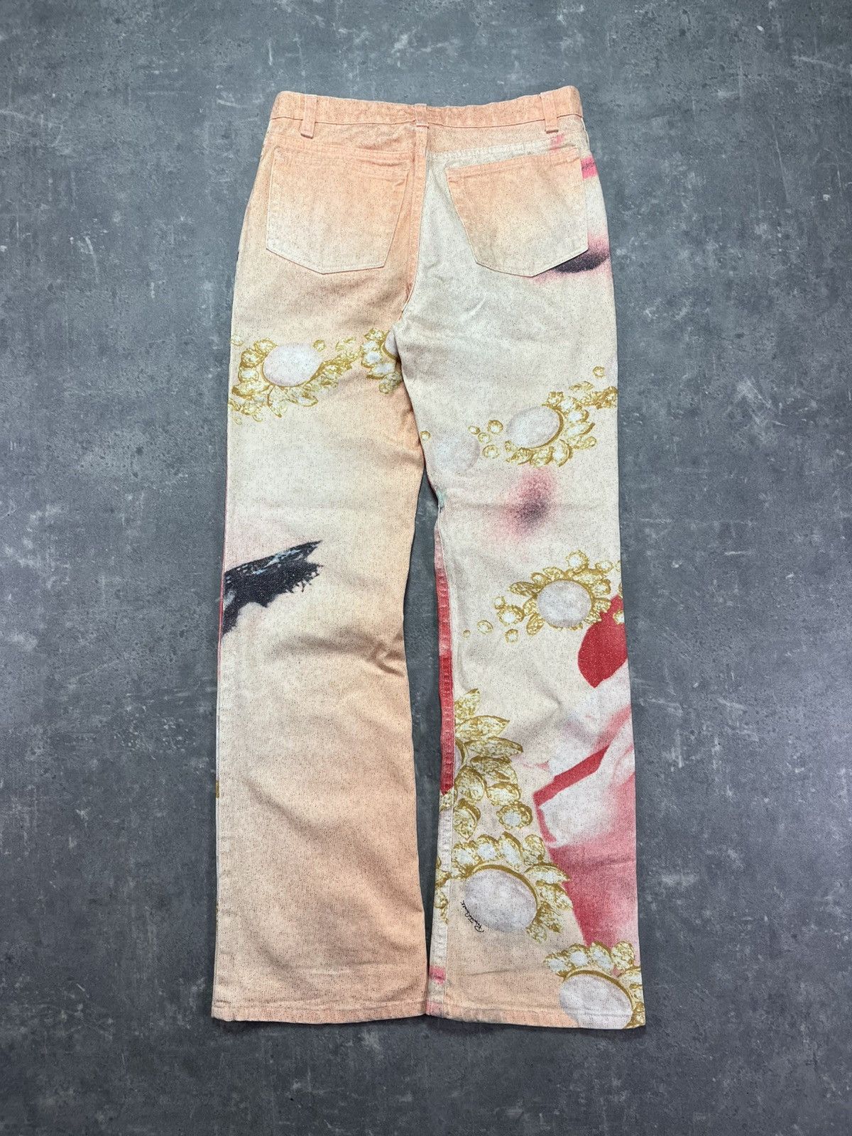 Roberto Cavalli SS2001 Roberto Cavalli Elizabeth Taylor Denim Jeans 29 30 Size US 30 / EU 46 - 2 Thumbnail