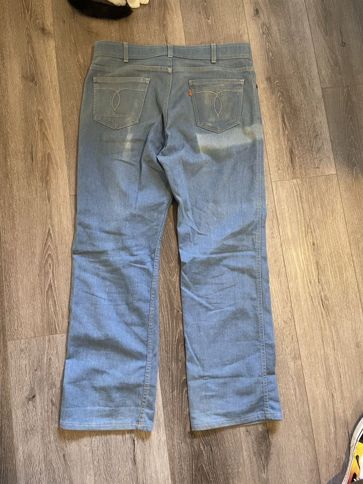 Designer × Levi's × Vintage 1970s Levis orange tabs Size US 32 / EU 48 - 2 Thumbnail