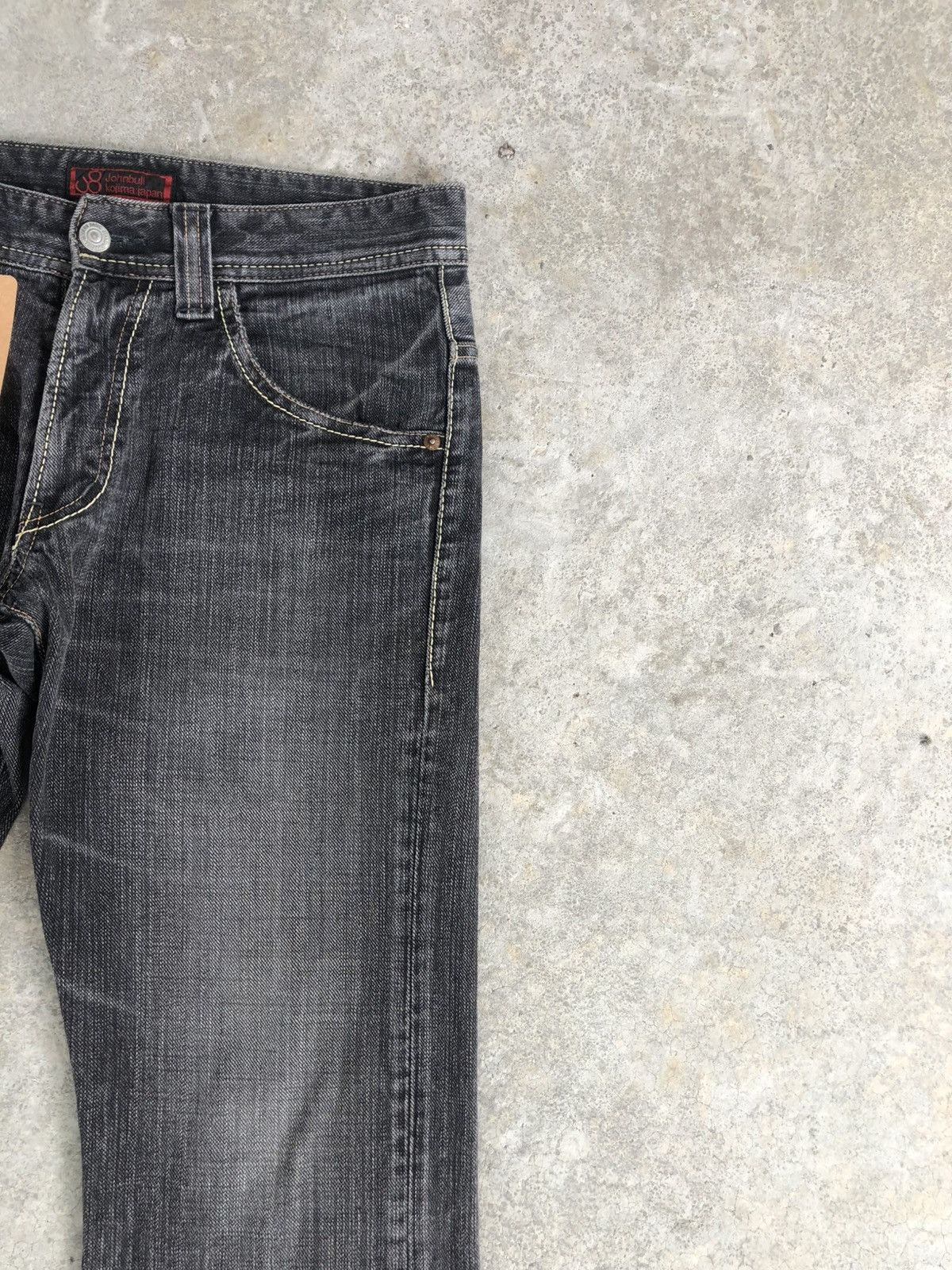 If Six Was Nine Japanese Johnbull Flared Jeans Distressed Denim Size US 32 / EU 48 - 5 Thumbnail