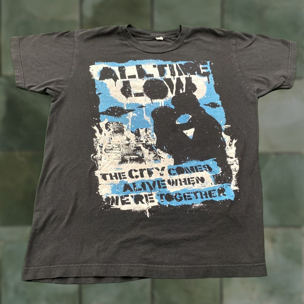 Vintage VINTAGE All Time Low Shirt Mens M Black Y2K Rock Band Music Tee Size US M / EU 48-50 / 2 - 1 Thumbnail