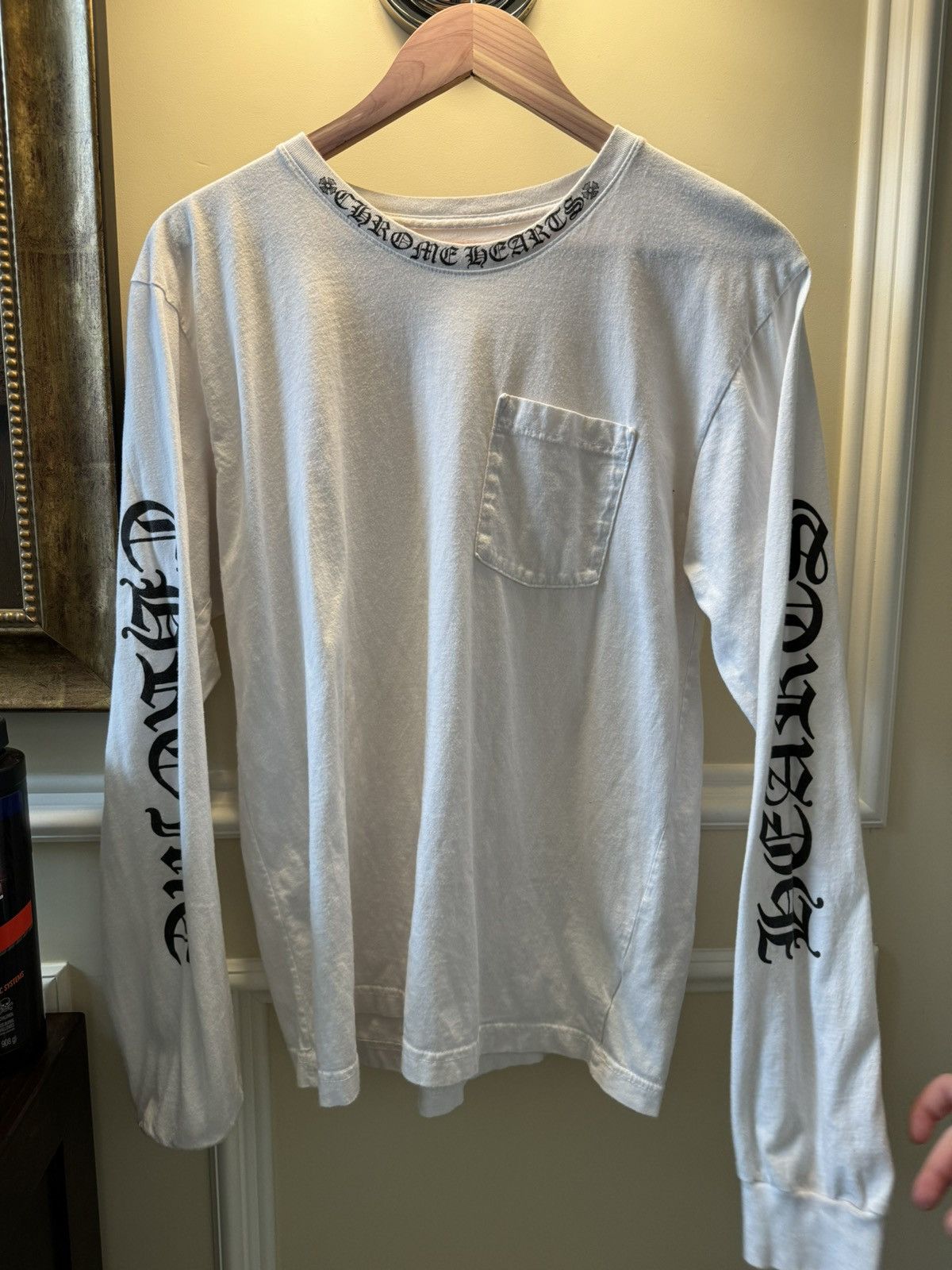 Chrome Hearts Chrome hearts White long-sleeve t shirt | Grailed