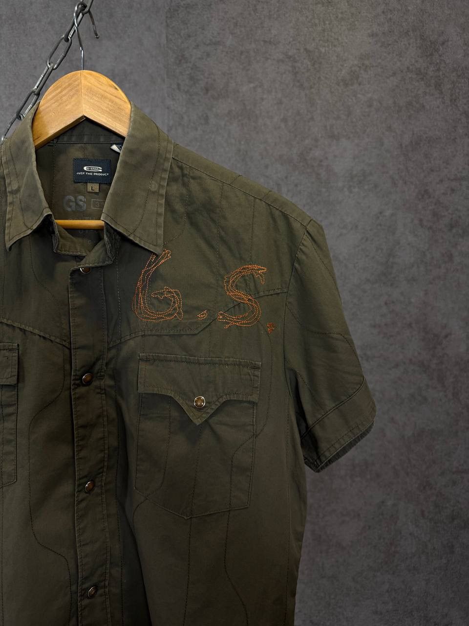 G-Star G Star Raw vintage designer shirt Size US L / EU 52-54 / 3 - 2 Thumbnail