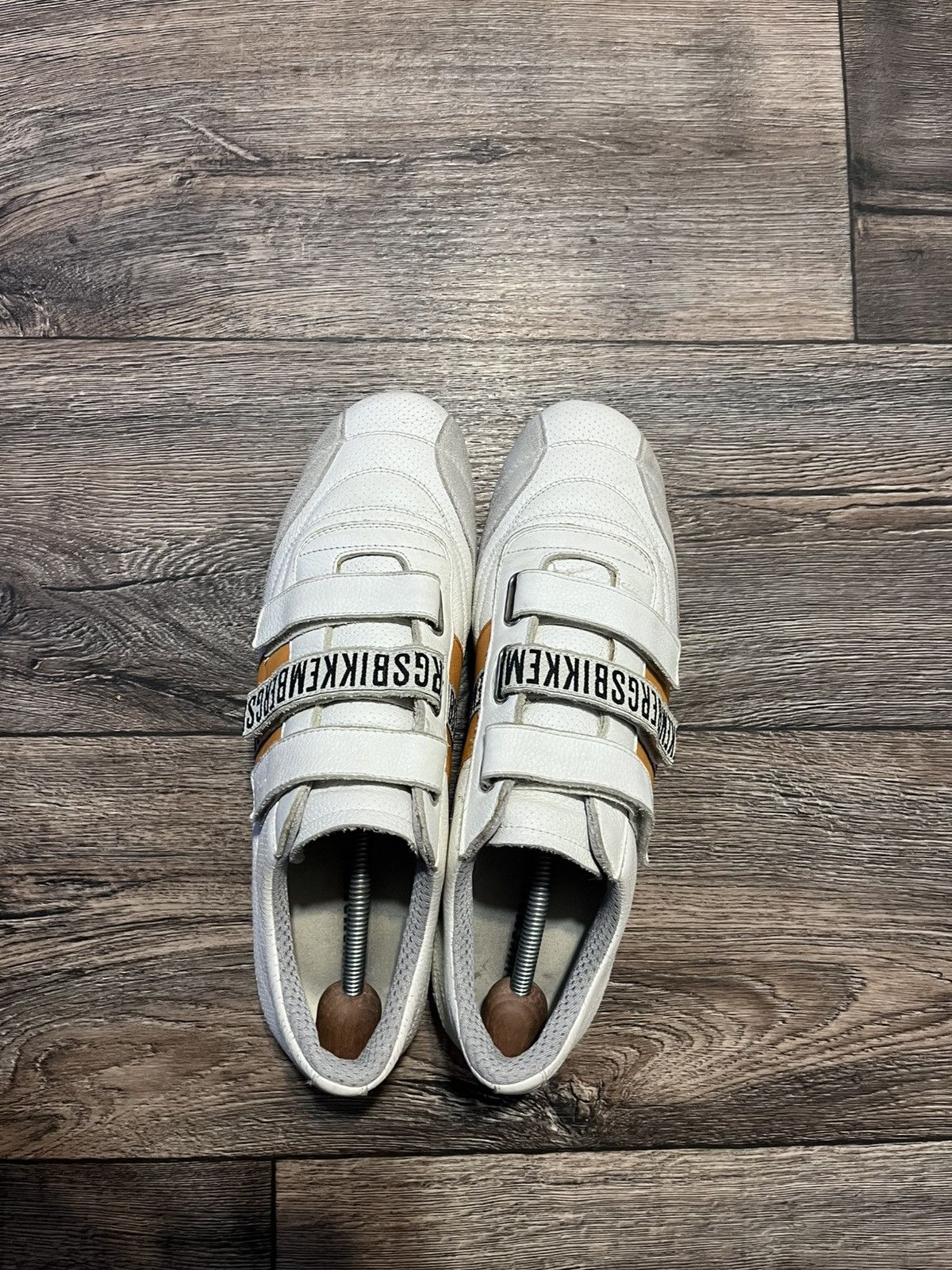 Dirk Bikkembergs Dirk Bikkembergs White Leather Sneakers US11,5 Size US 11 / EU 44 - 6 Thumbnail