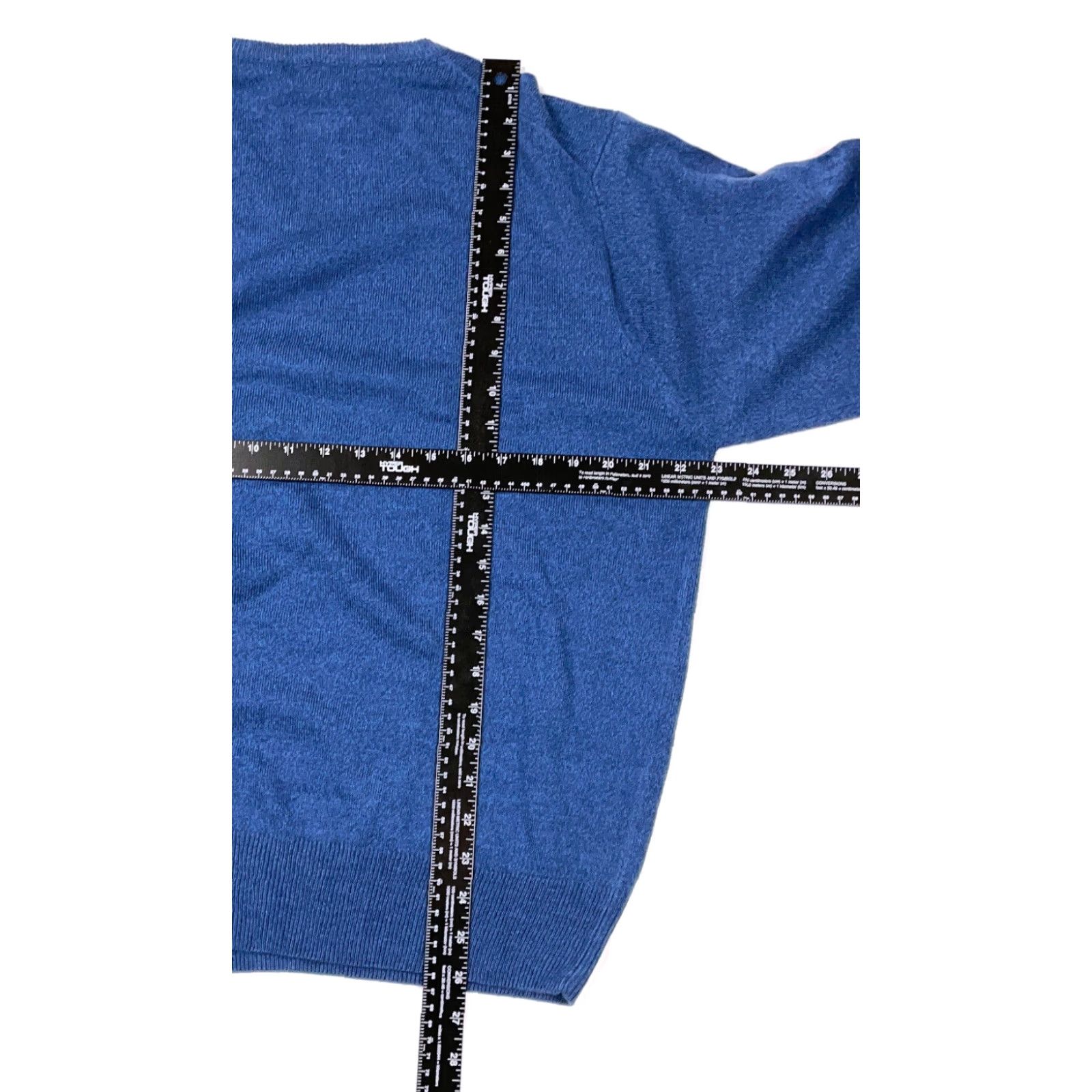 Dockers DOCKERS Dad Style Blue Argyle Diamond Pullover V-Neck Sweater Adult Large Lightweight Size US L / EU 52-54 / 3 - 5 Thumbnail