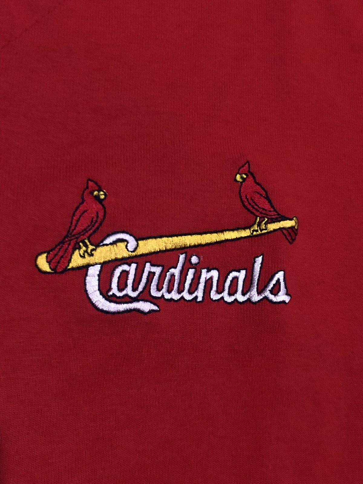 Swingster Vtg 80s St. Louis Cardinals Jersey Size US XL / EU 56 / 4 - 2 Thumbnail